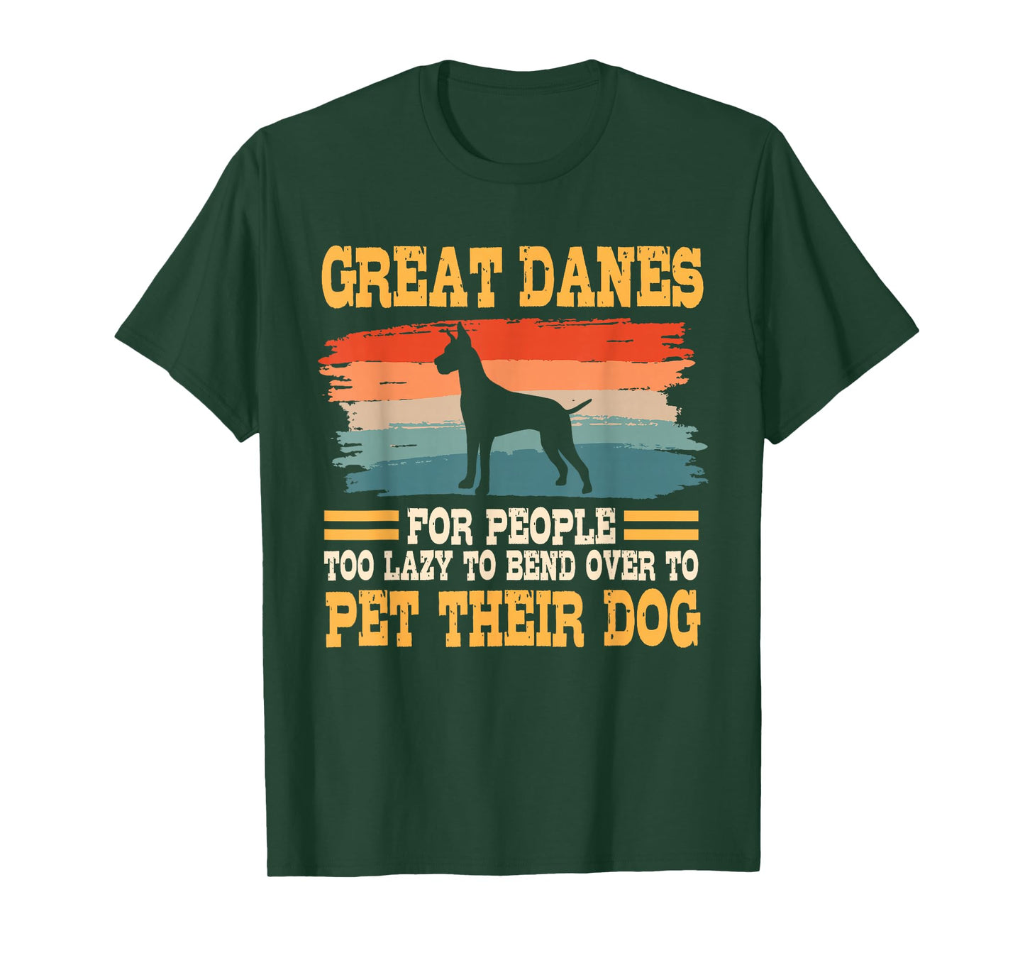 Great Dane Retro Vintage German Mastiff Gentle Dog Lover T-Shirt