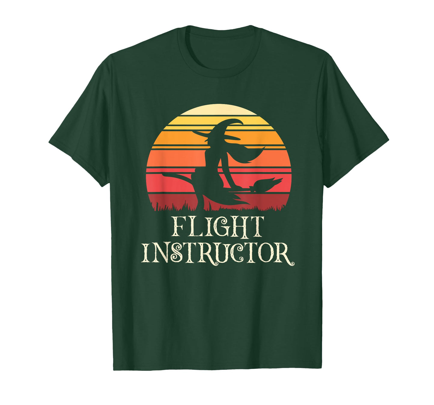 Flight Instructor Witch T-Shirt