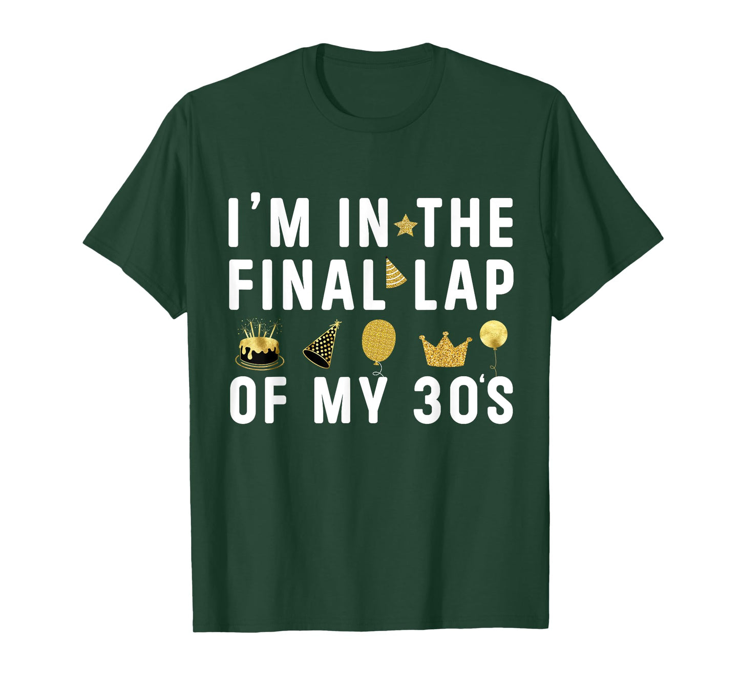 Last Year In My 30s Birthday Happy 39th Birthday Party T-Shirt