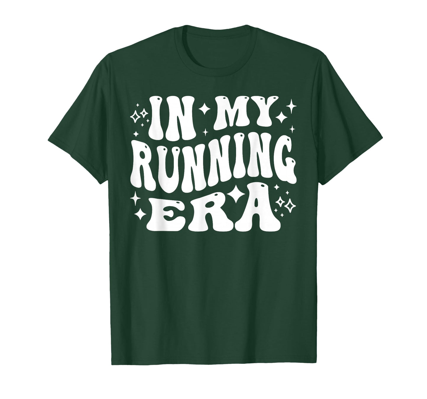 in My Running Era, Marathon Runner, Cross Country Track Run T-Shirt