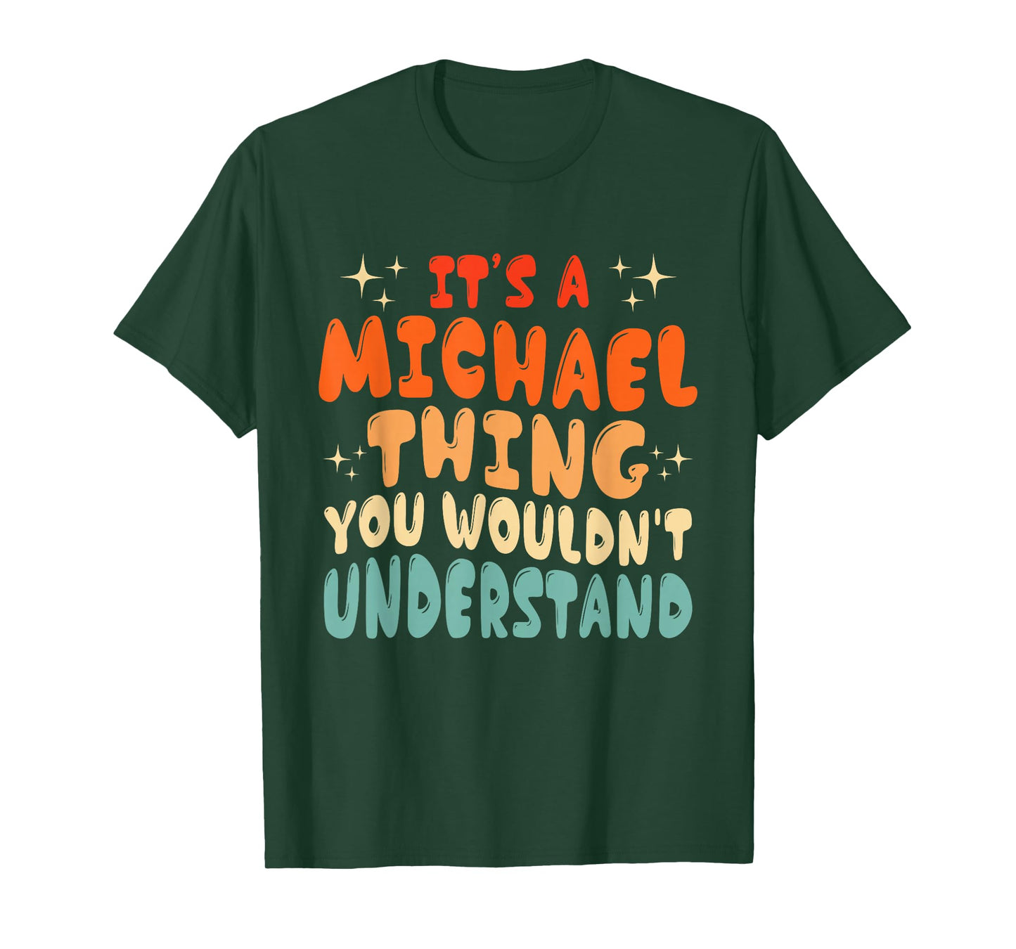 It's A Michael Thing You Wouldn't Understand Groovy 80's T-Shirt