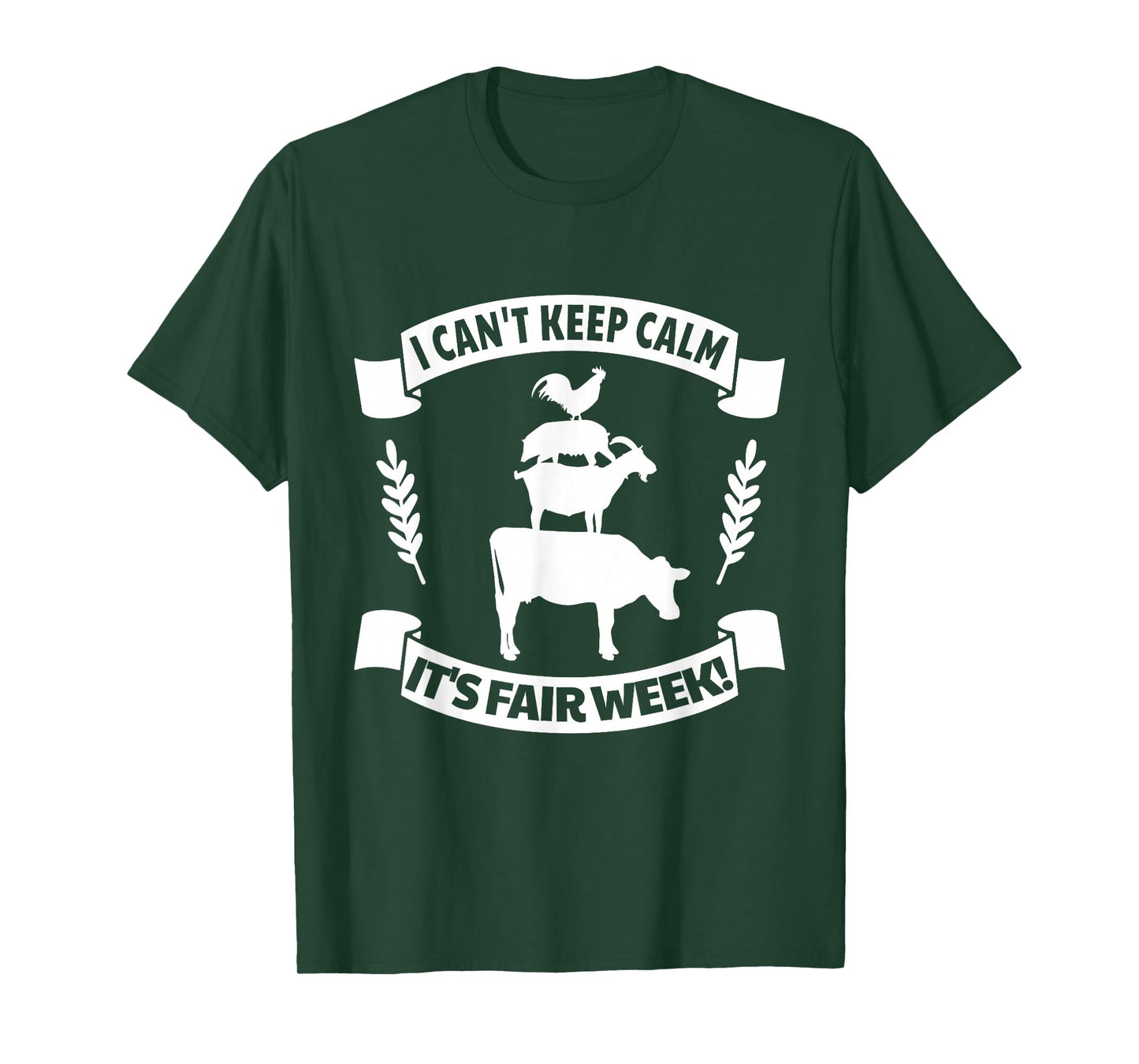 Fun State and County Fair Show - Farm Animal Showing Quote T-Shirt
