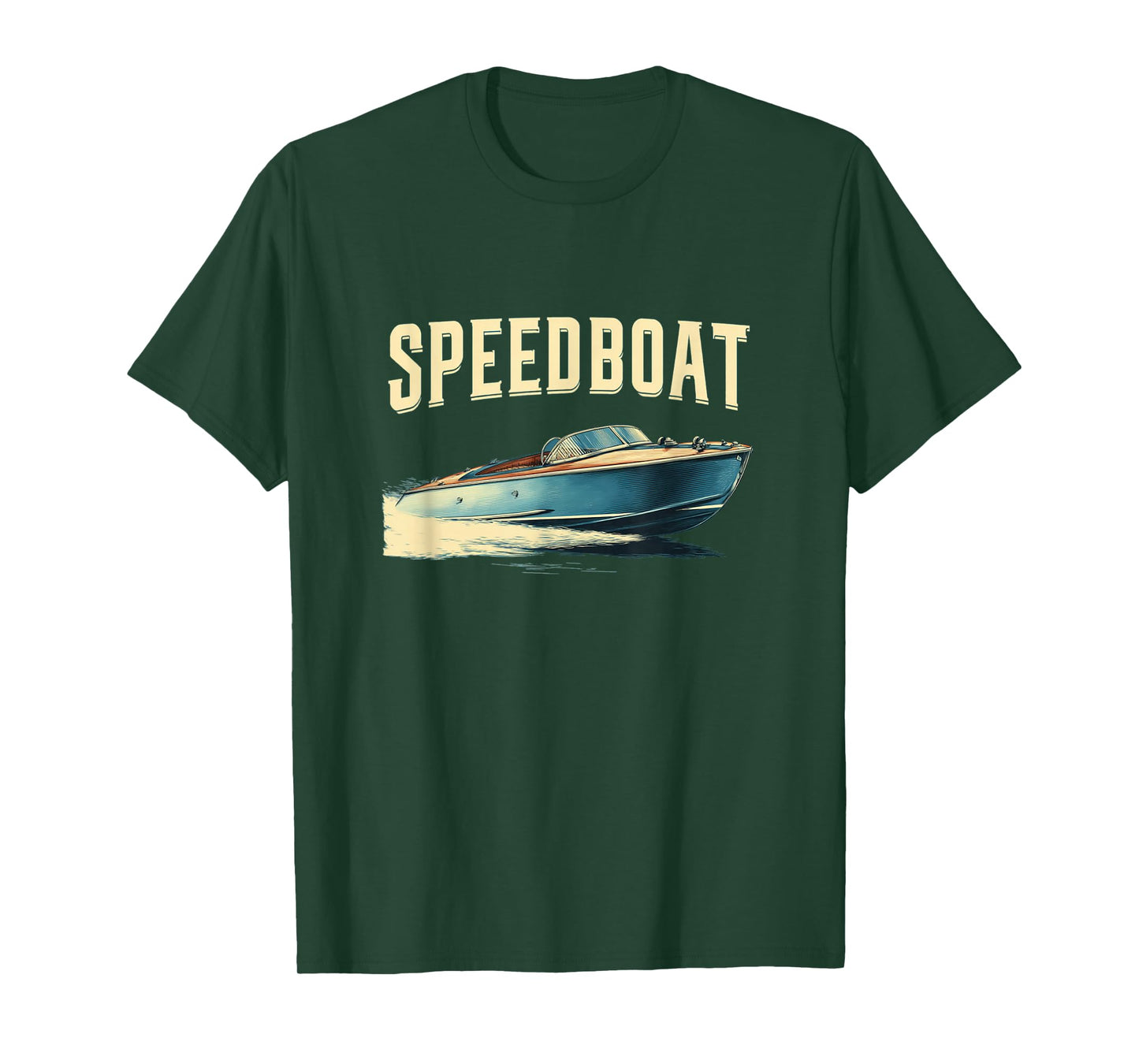 Pretty Speedboat Costume for Boats Enthusiasts T-Shirt