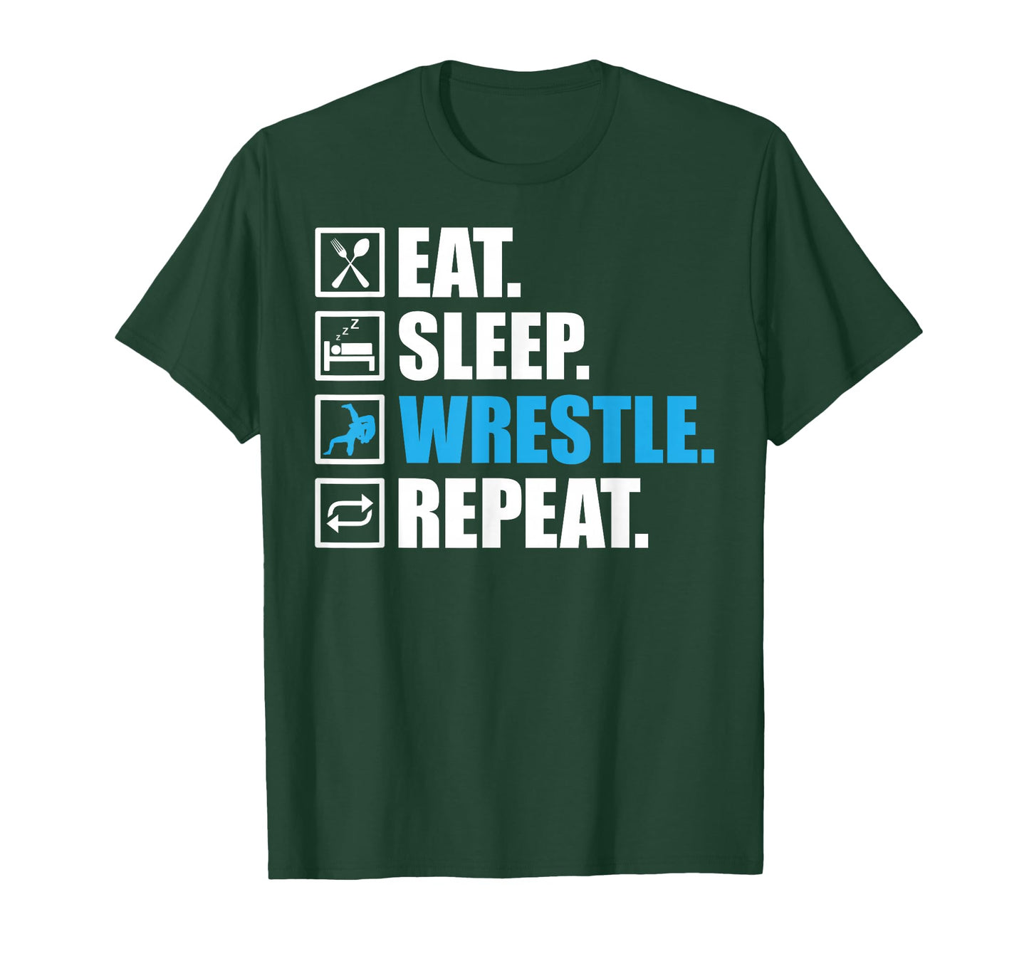 Funny Wrestling Designs for Men Women Wrestle Athlete Fans T-Shirt Small