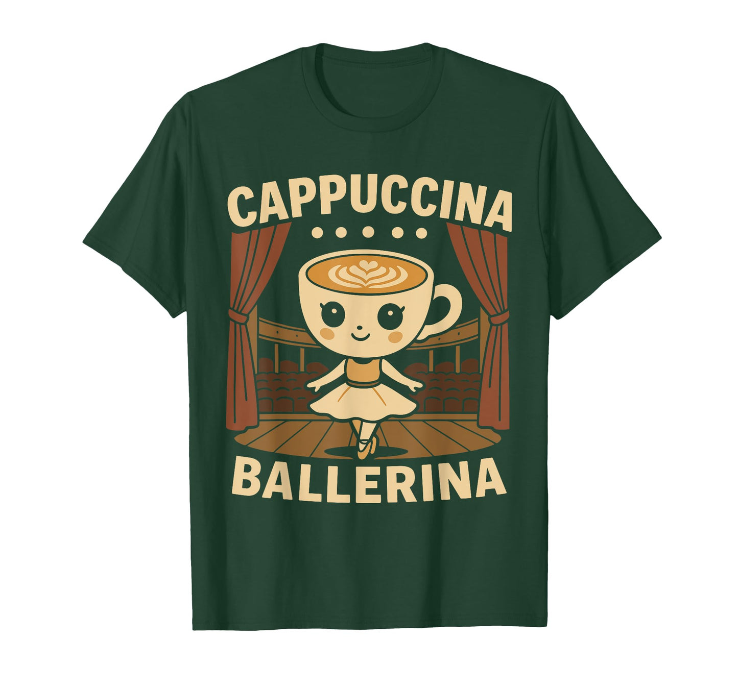 Cappuccina Ballerina Cappuccino Ballerina T-Shirt