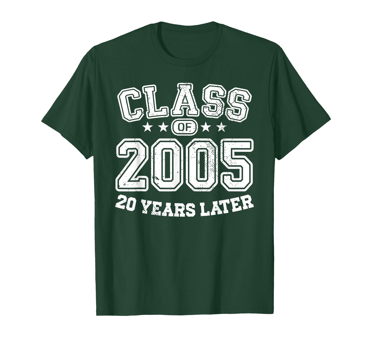 Class of 2005 High School Alumni 20 Yrs 2025 College Reunion T-Shirt