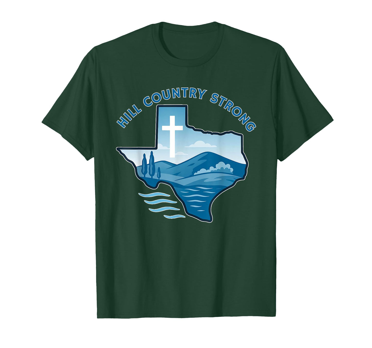 Kerrville Strong Hill Country Texas Support Texas Strong T-Shirt