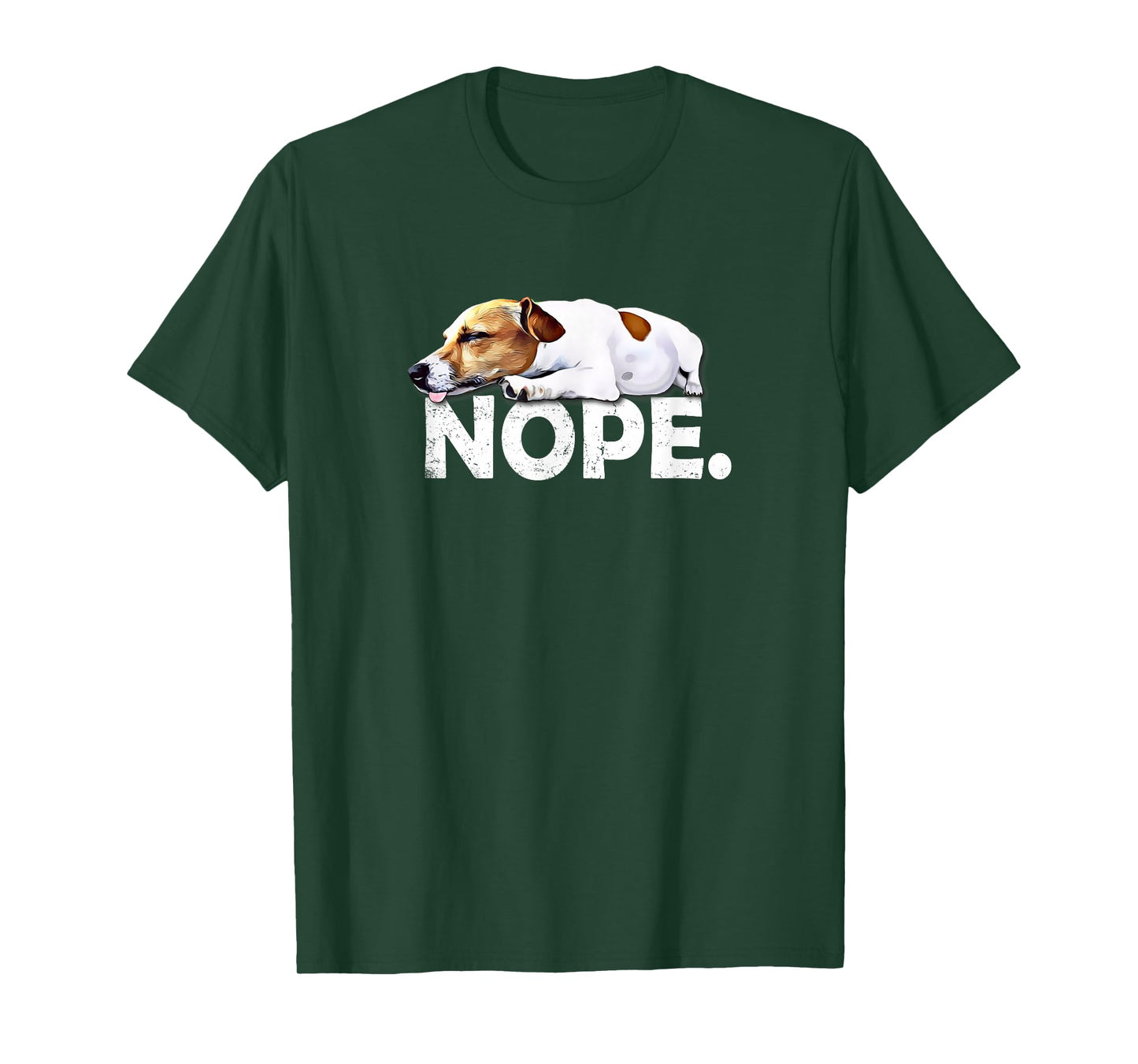 Mens Womens Kids Sleep Nope Dog Lover Jack Russell Terrier T-Shirt