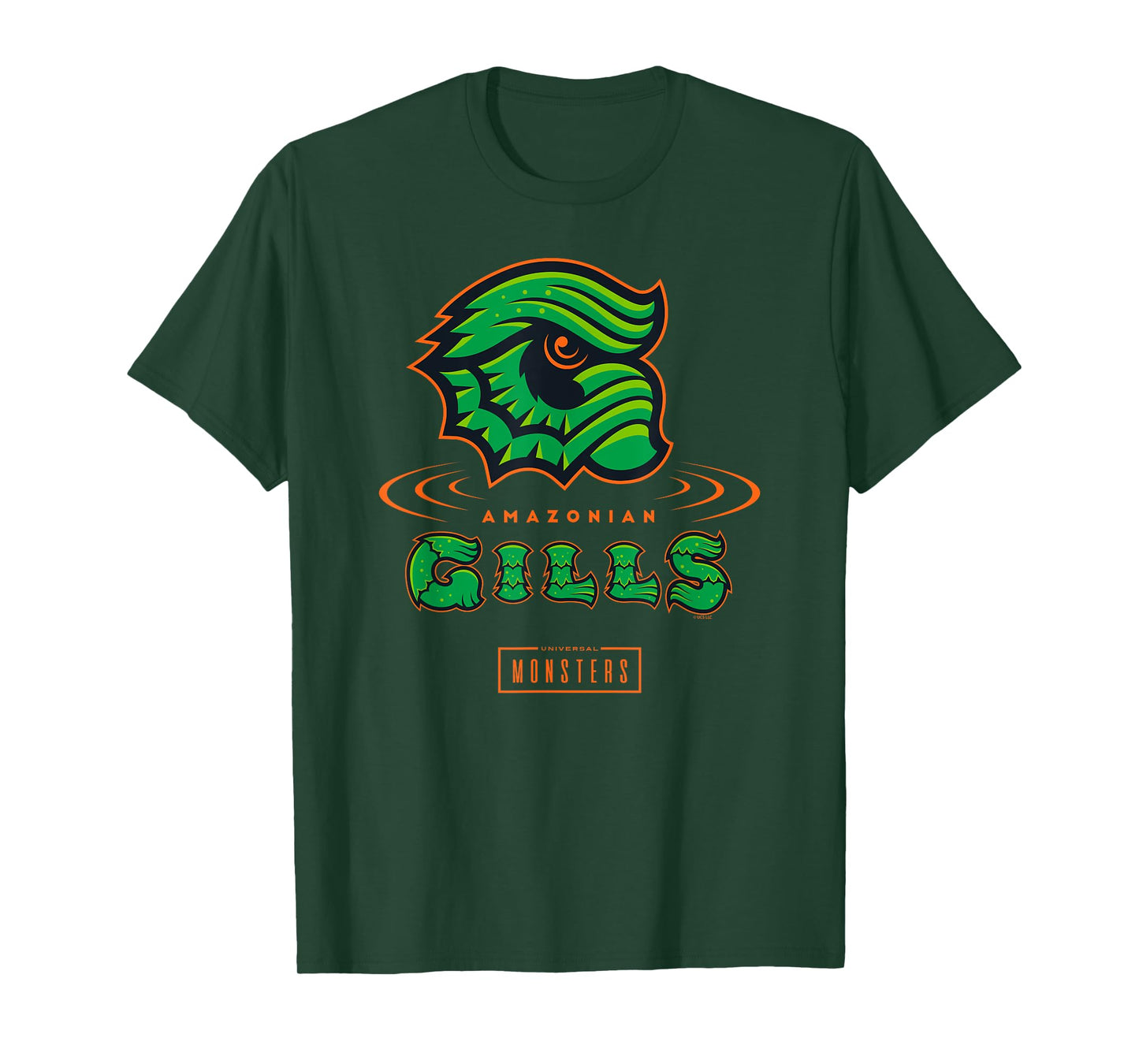Universal Monsters Creature From The Black Lagoon Gills T-Shirt
