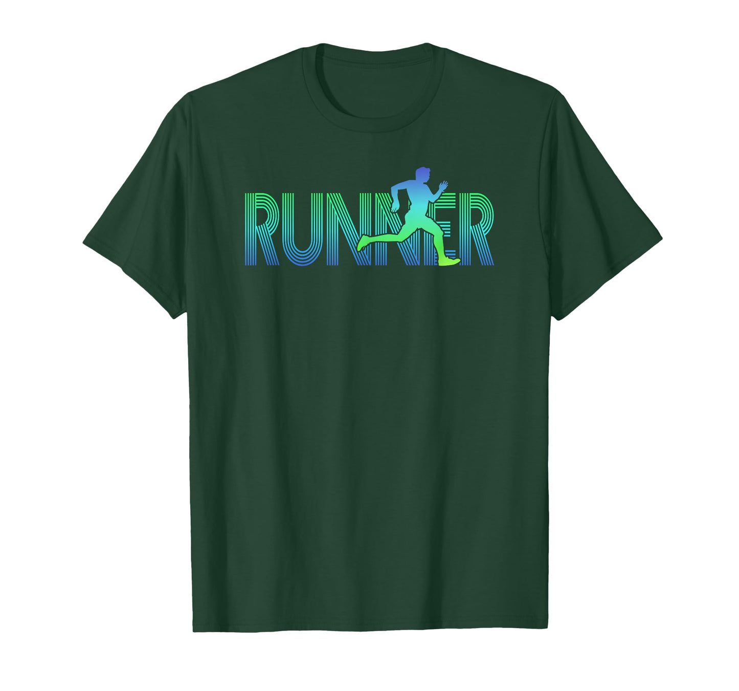 Runner Track & Field Cross Country Marathon Running Graphic T-Shirt