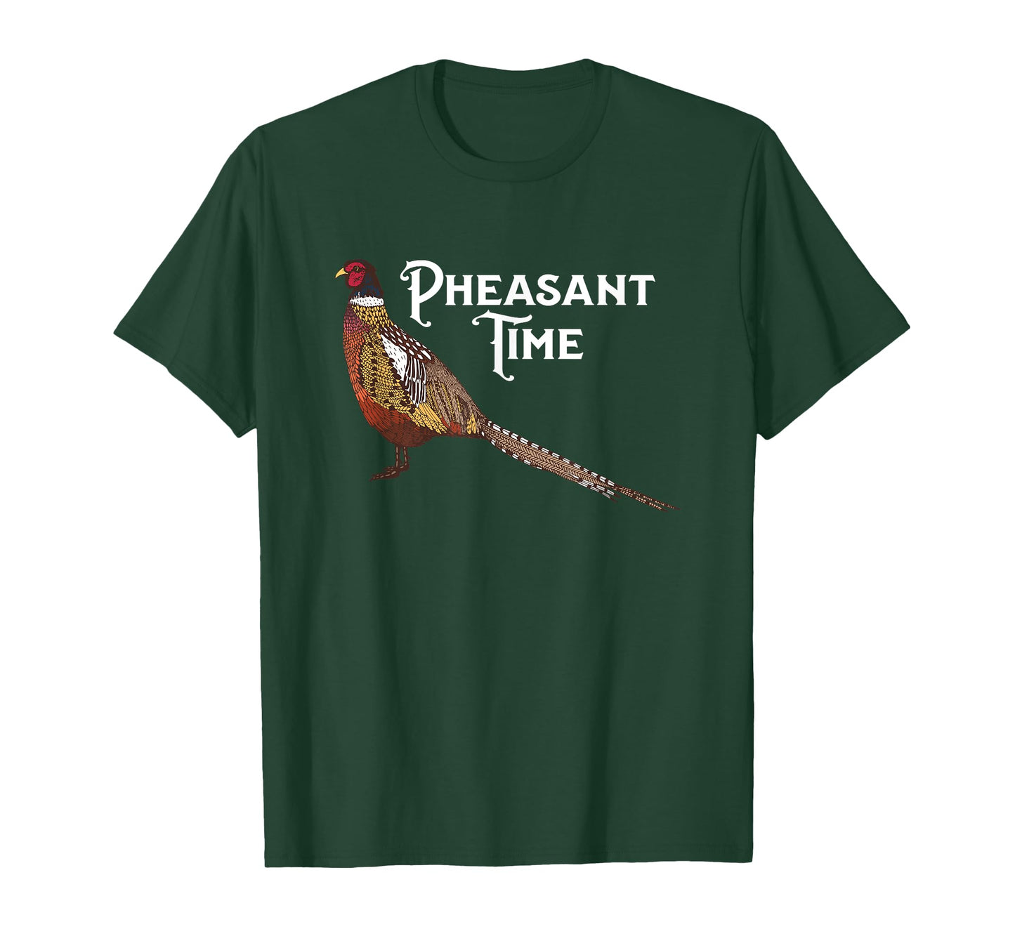 Pheasant Hunting T-Shirt Pheasant Time Gift Tee T-Shirt