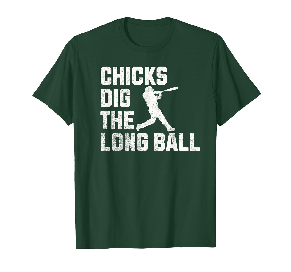 Funny BaseBall Chicks Dig The Long Ball T-Shirt