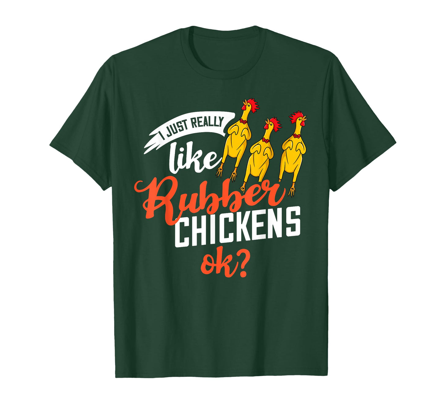 Rubber Chicken Screaming Costume T-Shirt