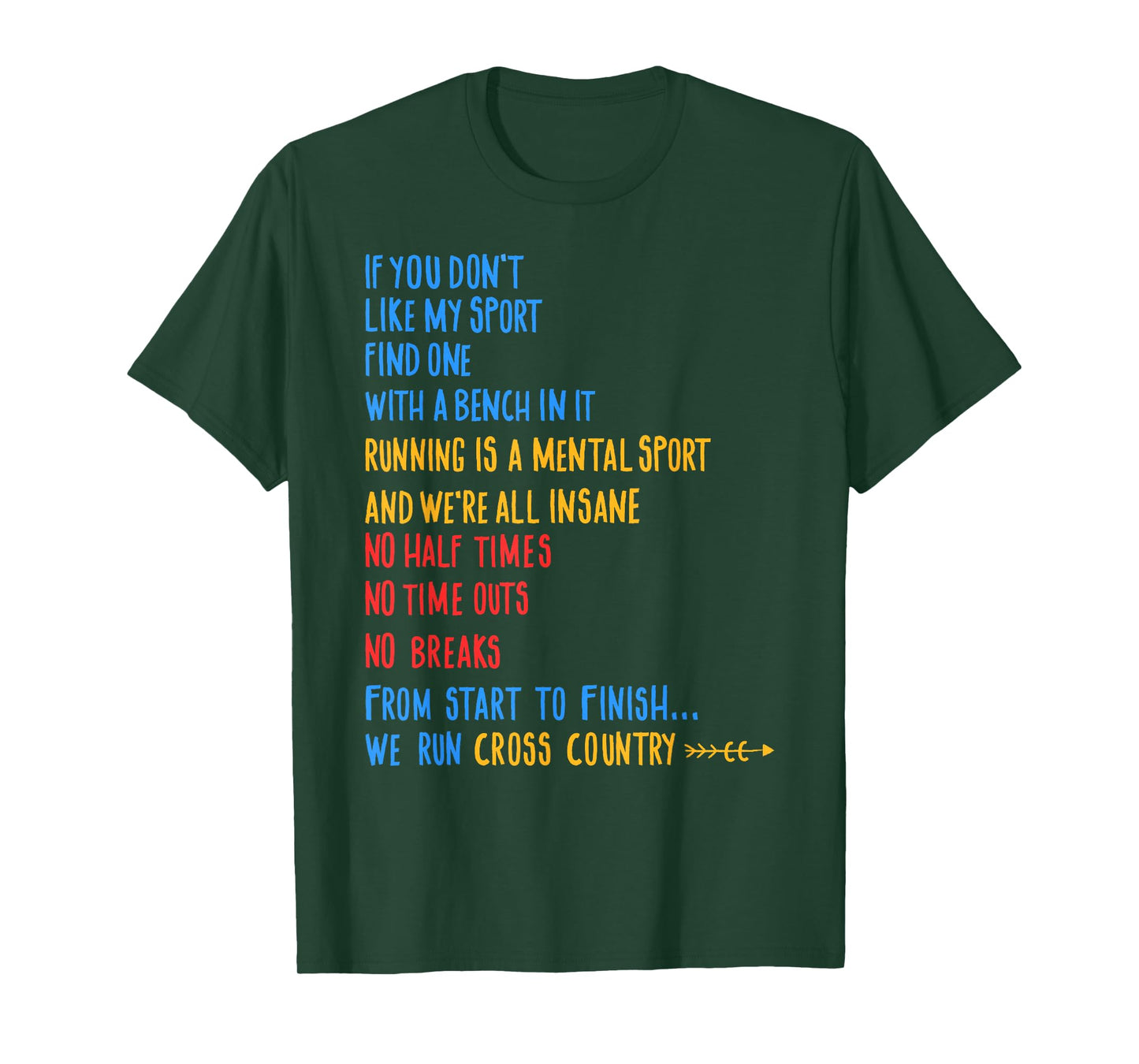 We Run Cross Country Running Shirt CC Runner Gift Idea T-Shirt
