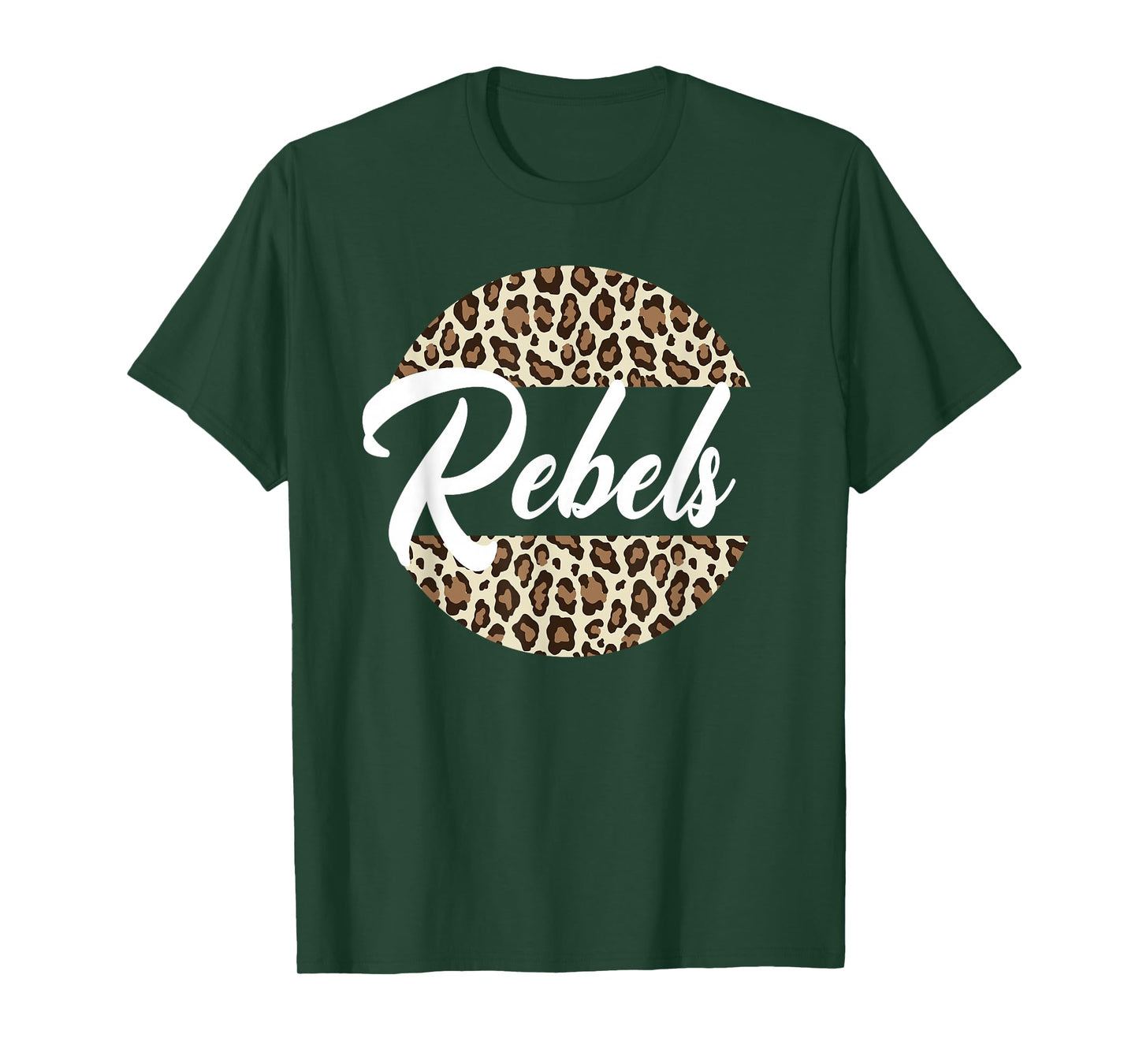Rebels High School Mascot Sports Team Women's Rebels T-Shirt