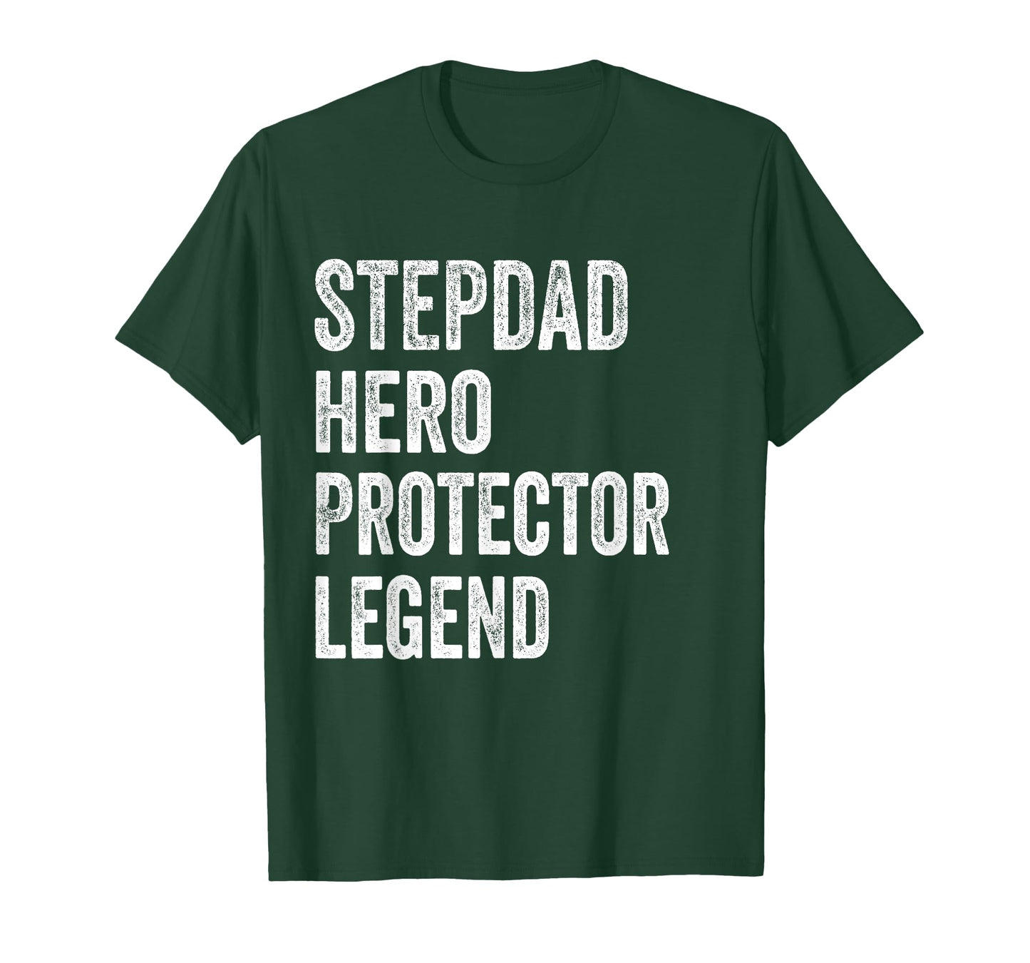 Stepdad Hero Protector Legend Vintage Distressed Stepdad T-Shirt