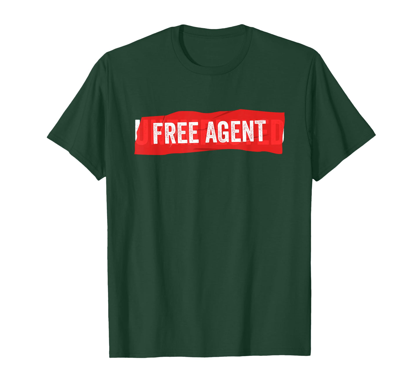 Free Agent - Funny Fired Unemployment T-Shirt