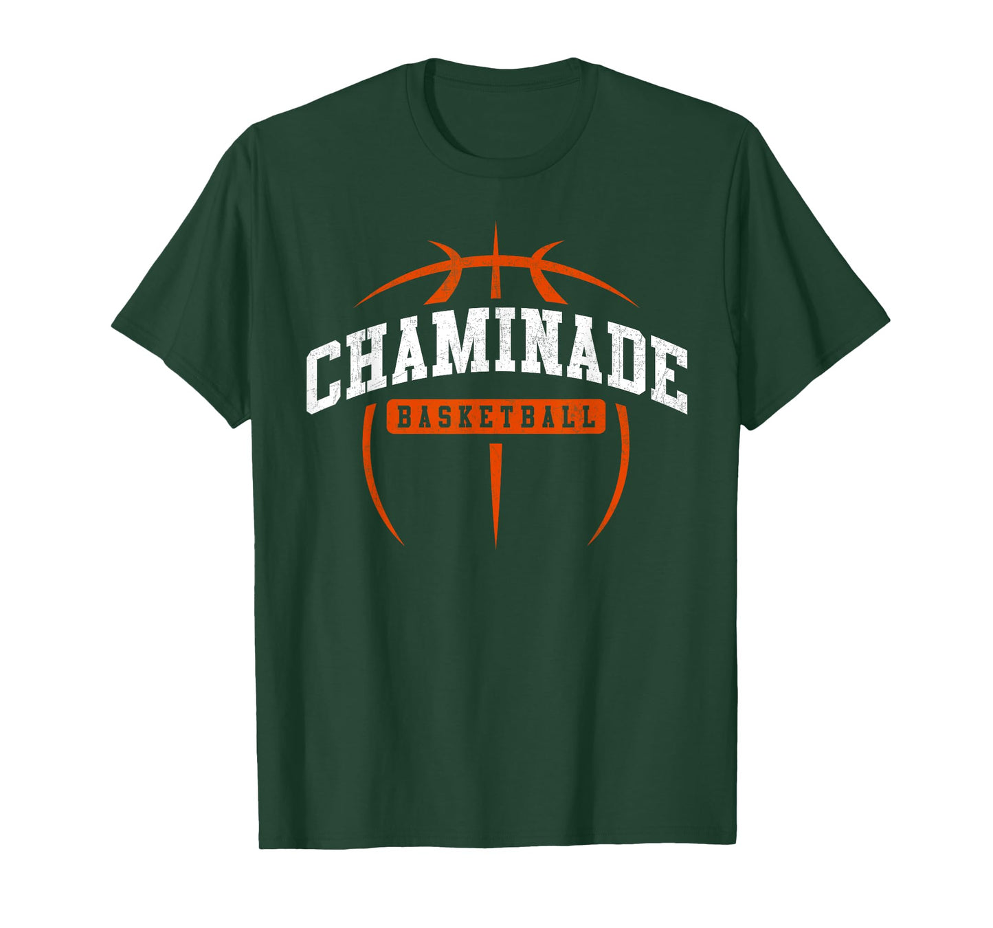 Chaminade University Basketball Vintage Arch Design T-Shirt