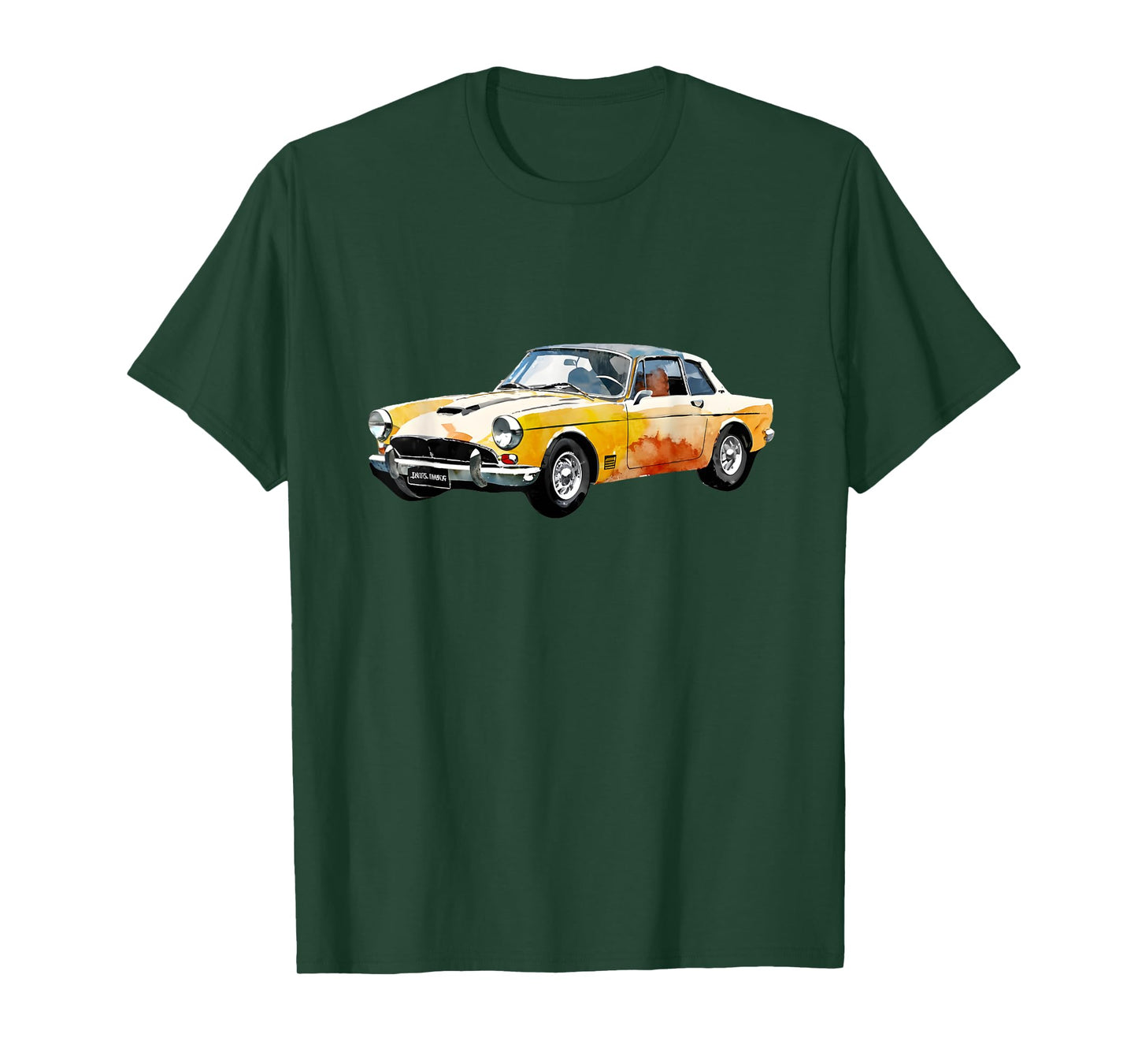 1967 Sunbeams Alpines Series V Vintage Car Graphic T-Shirt