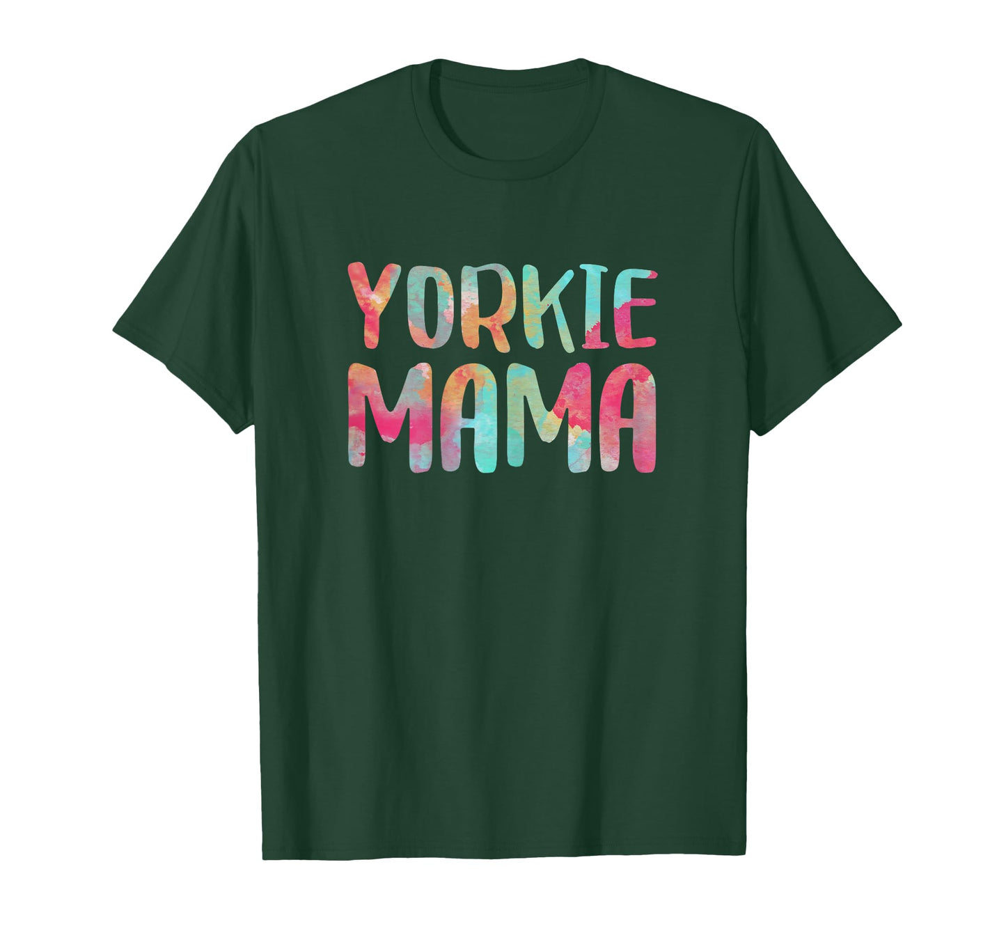Yorkie Mama Shirt Women Dog Lover Mothers Day T-Shirt