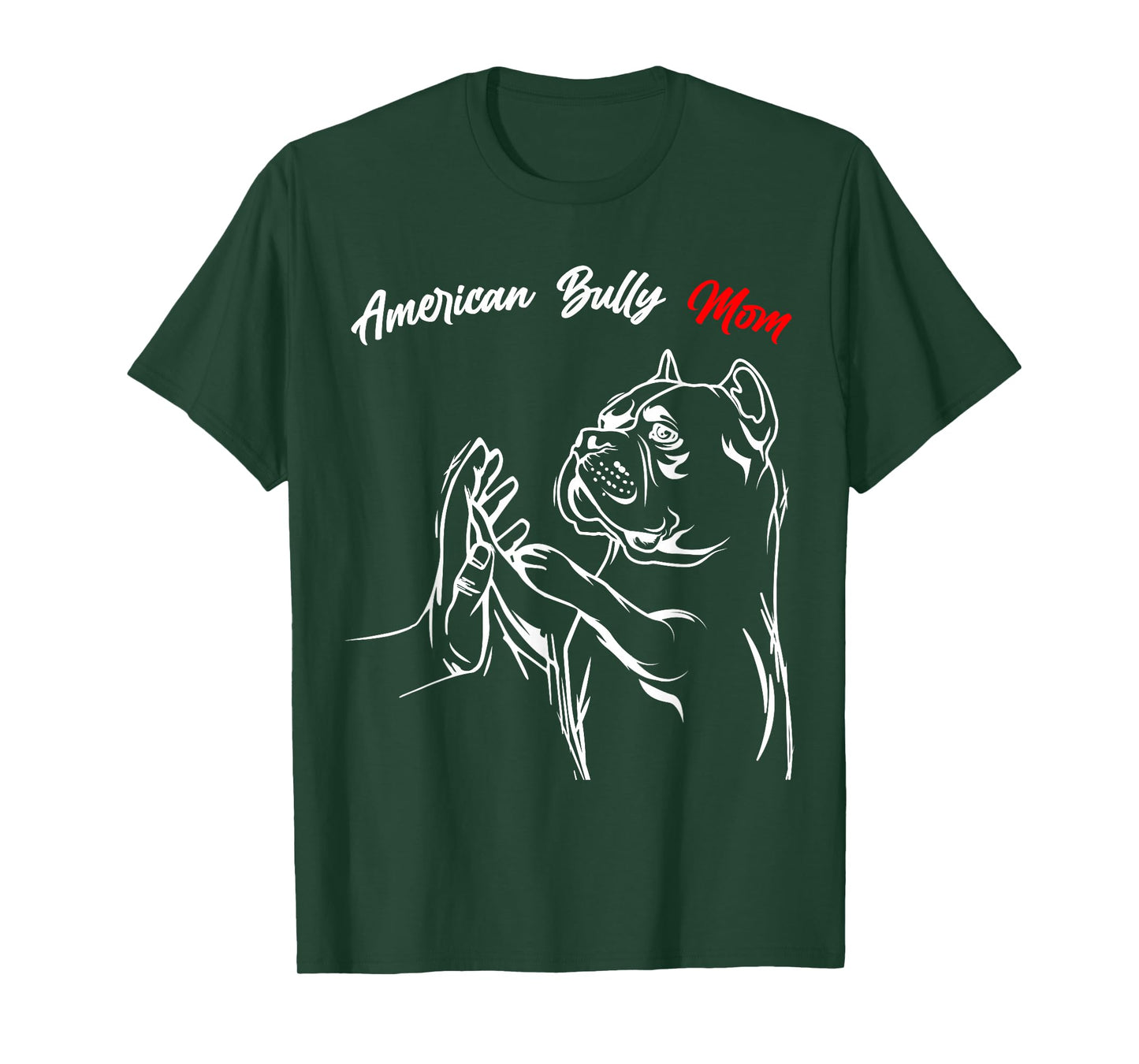 American Bully Mom Dogs, Mum, Wife, Women T-Shirt
