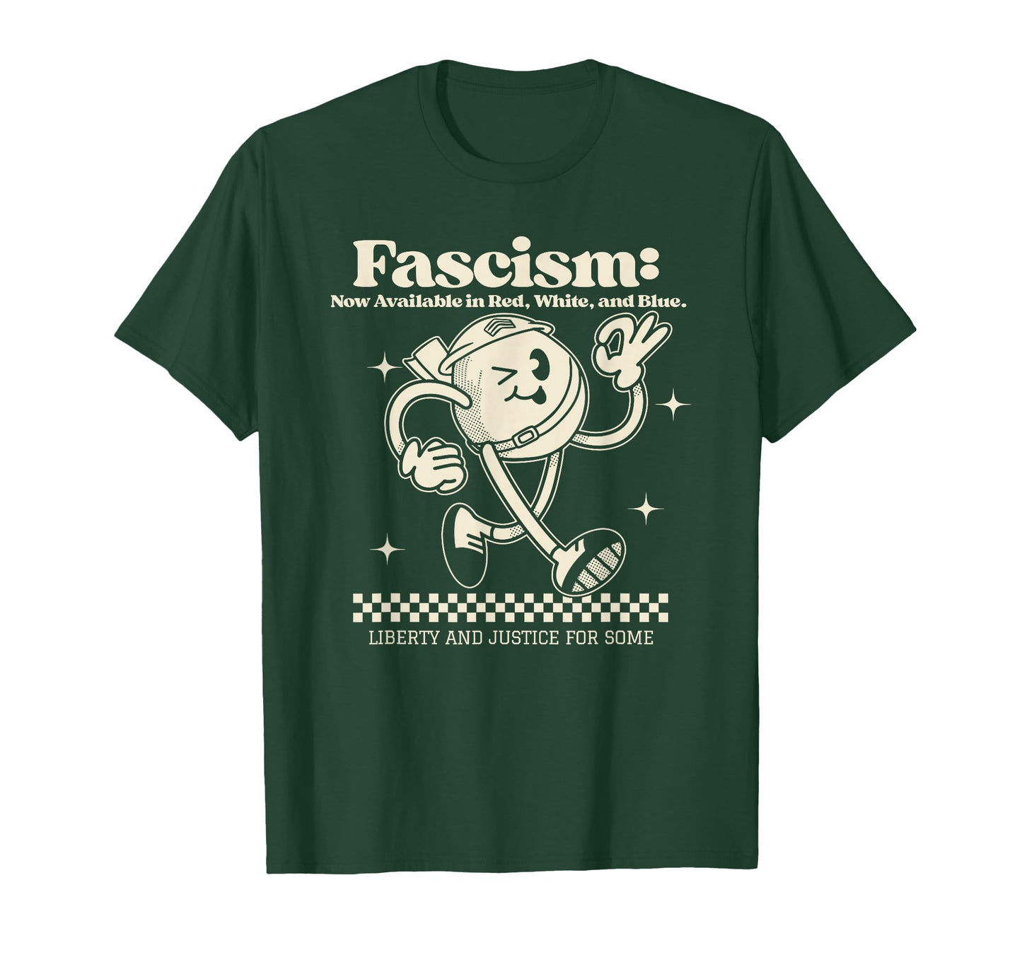 Fascism Now Available In Red White And Blue T-Shirt
