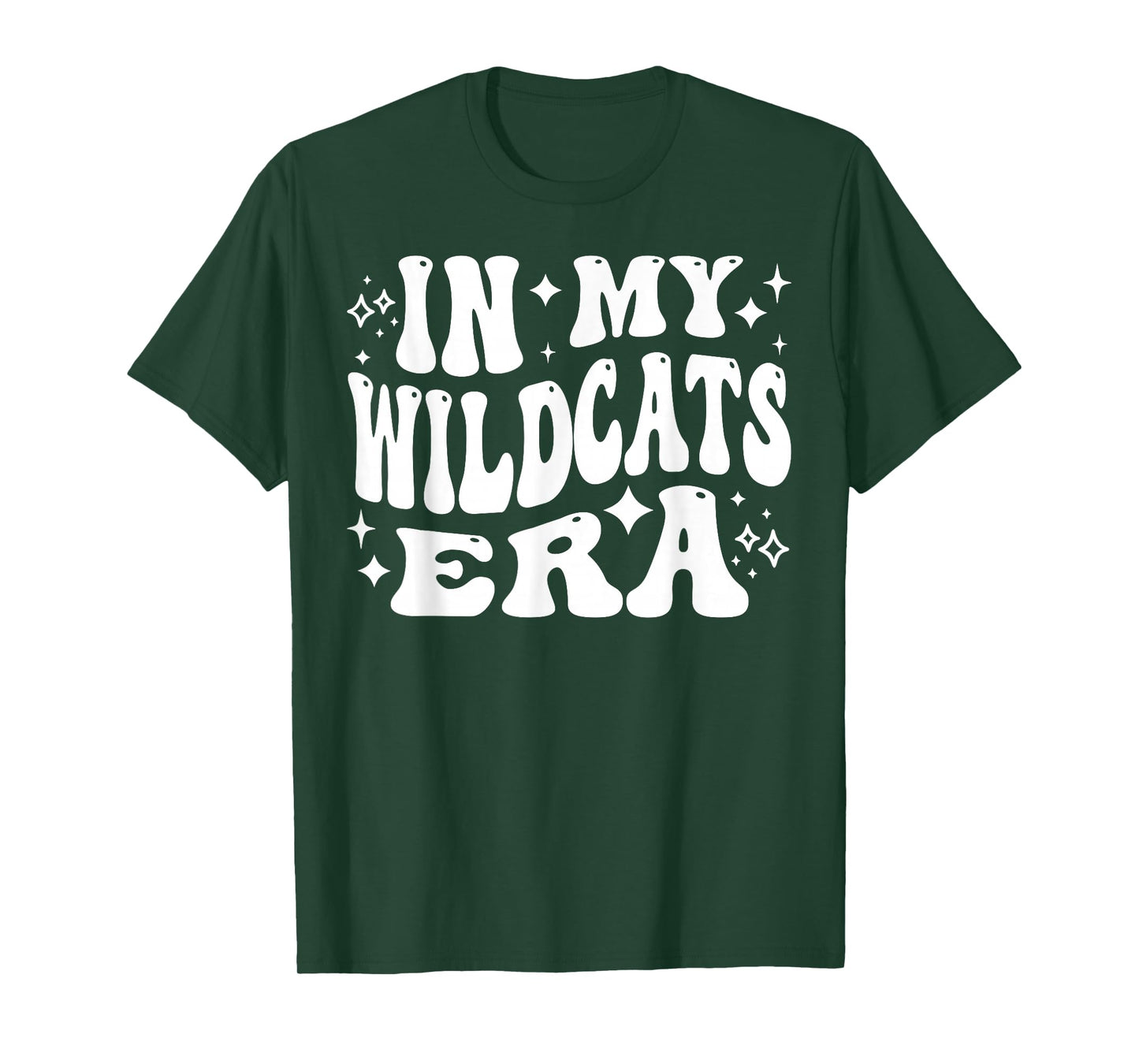 in My Wildcats Era, Team Spirit, Sports Fan, School Pride T-Shirt