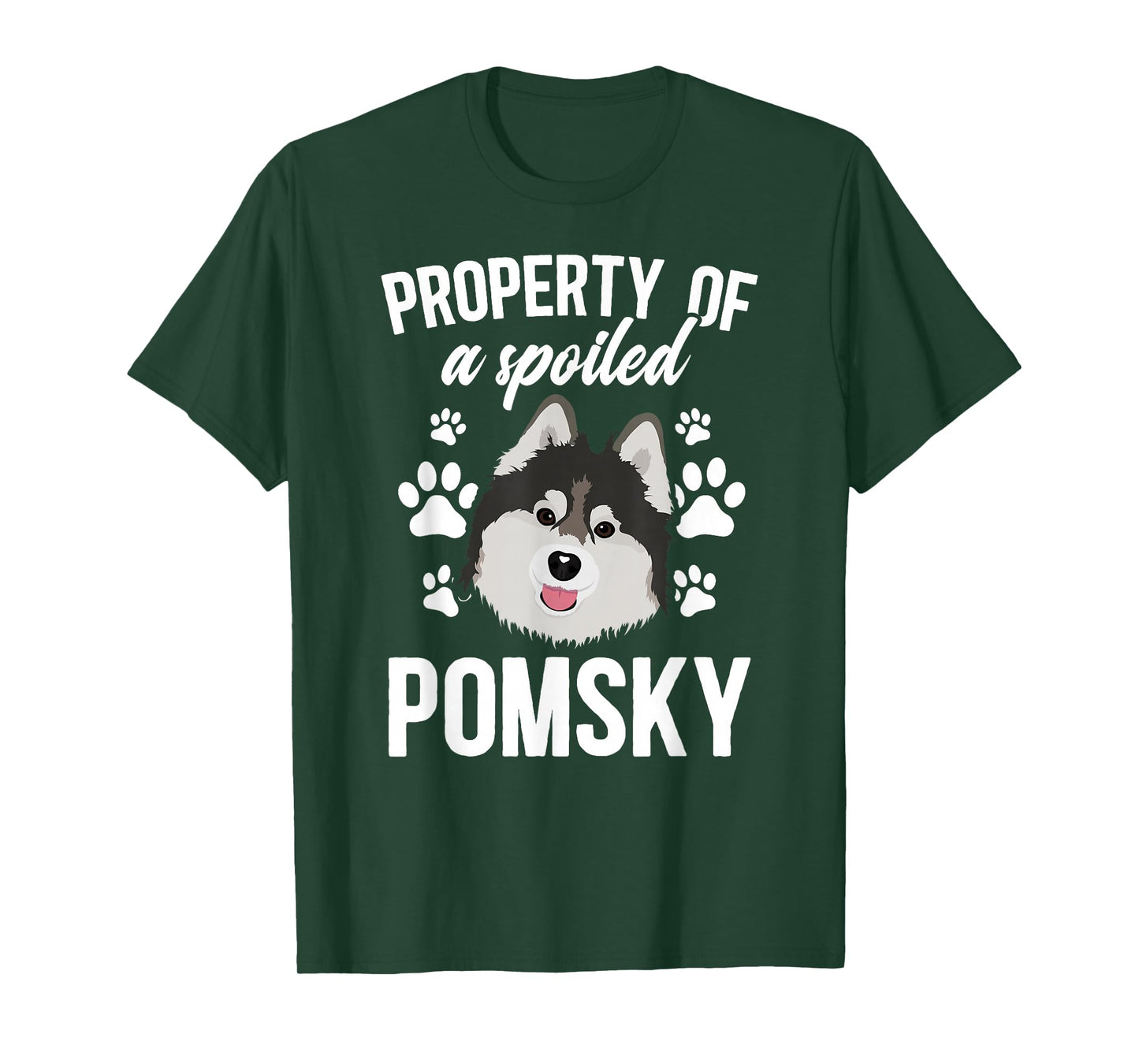 Spoiled Pomsky Owner Pomsky Lover T-Shirt