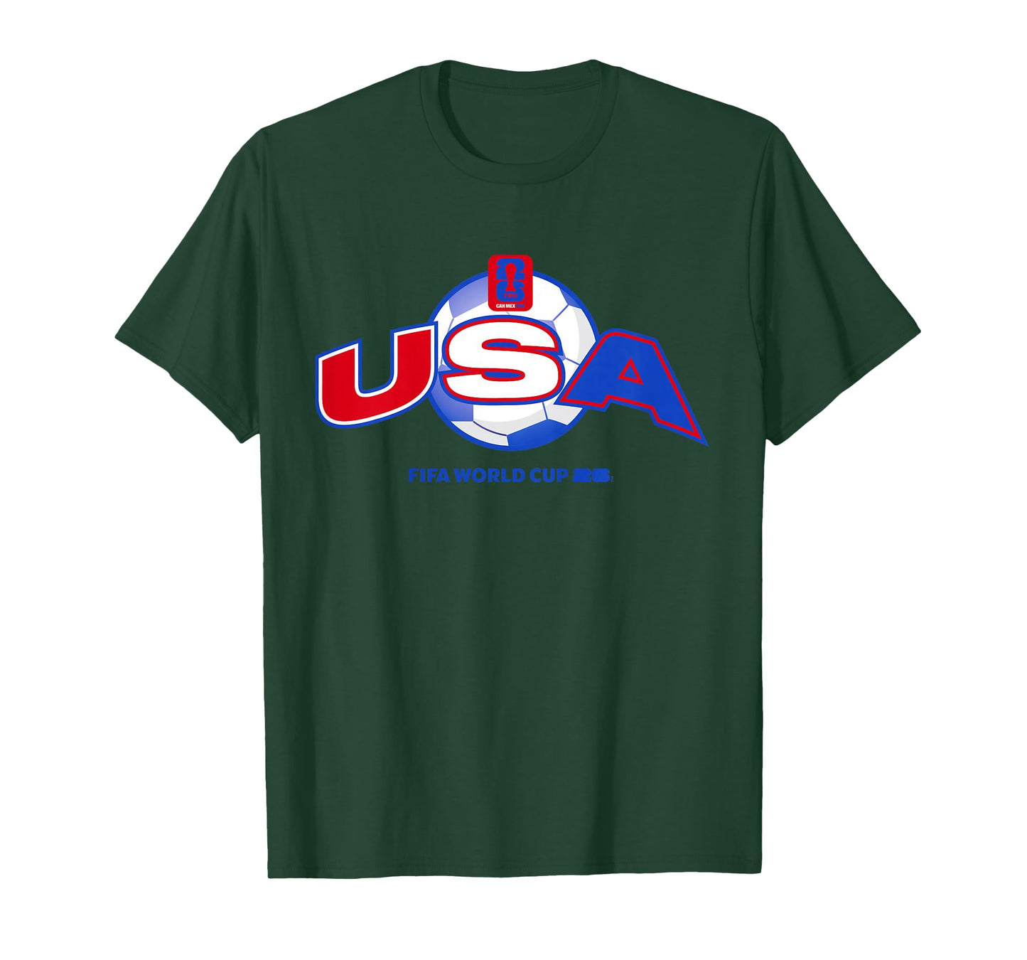 Kids FIFA WORLD CUP26 USA Host Country TC Ball T-Shirt