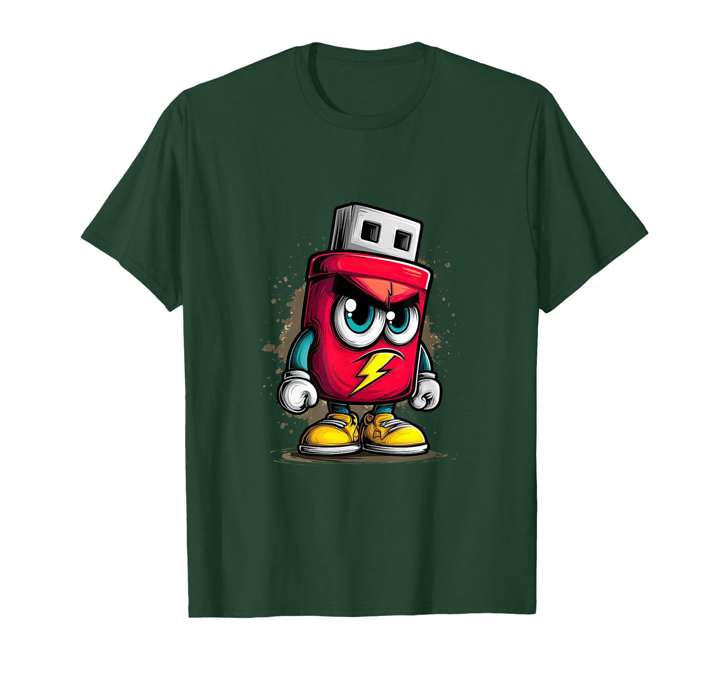 Power USB Costume for Energy and Tech Lovers T-Shirt