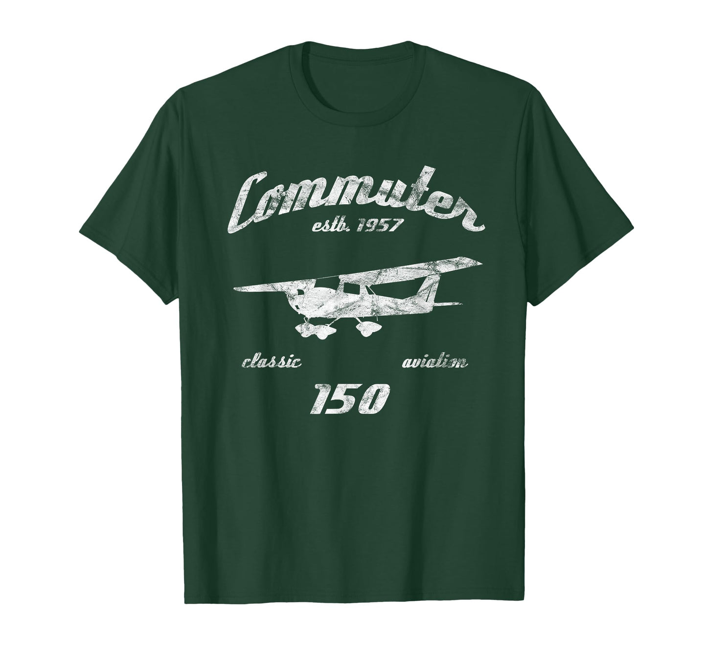 C150 Commuter Airplane C-150 Classic Aviation Vintage Pilot T-Shirt