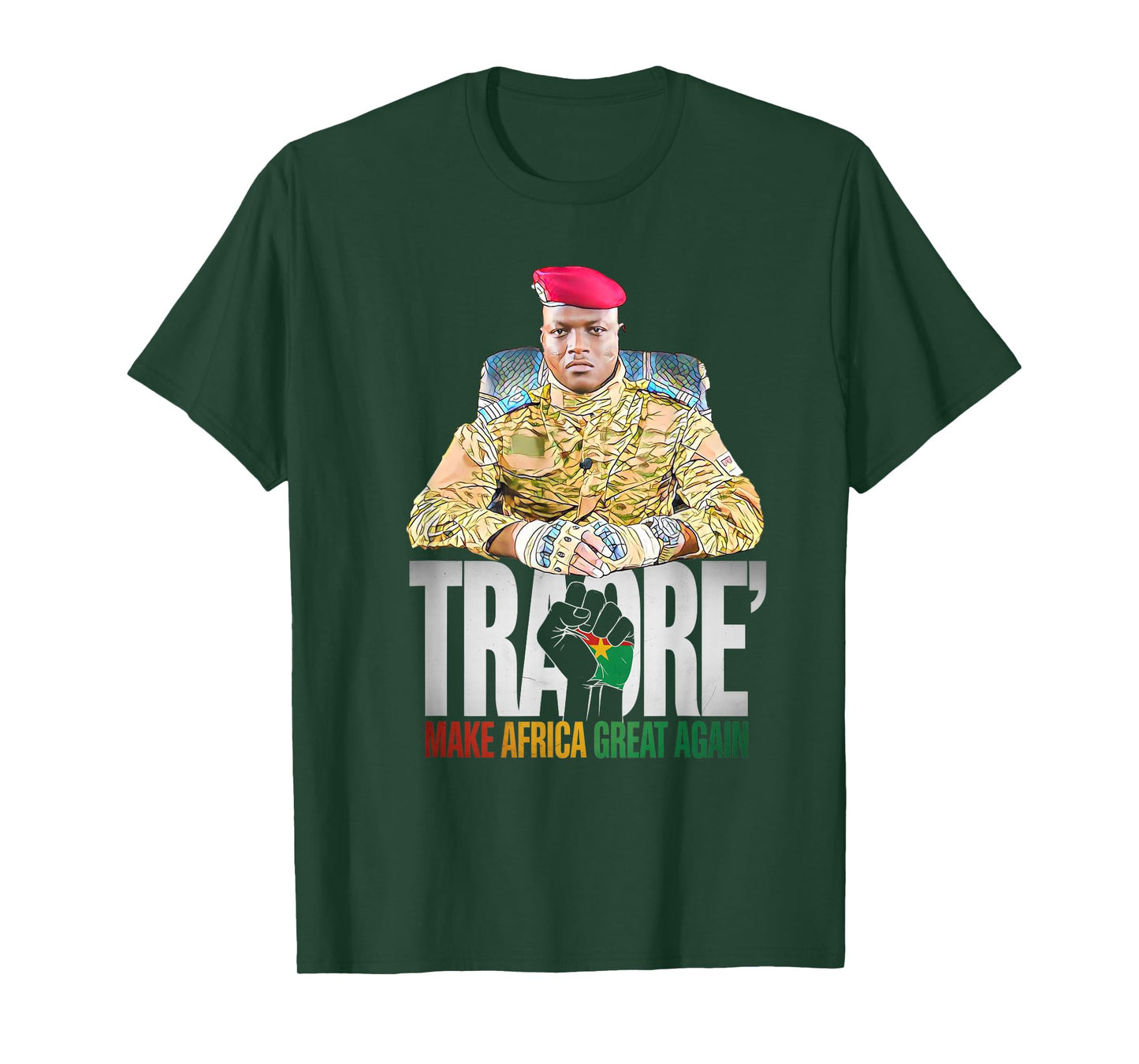 Make Africa Great Again - Ibrahim Traoré / Thomas Sankara T-Shirt