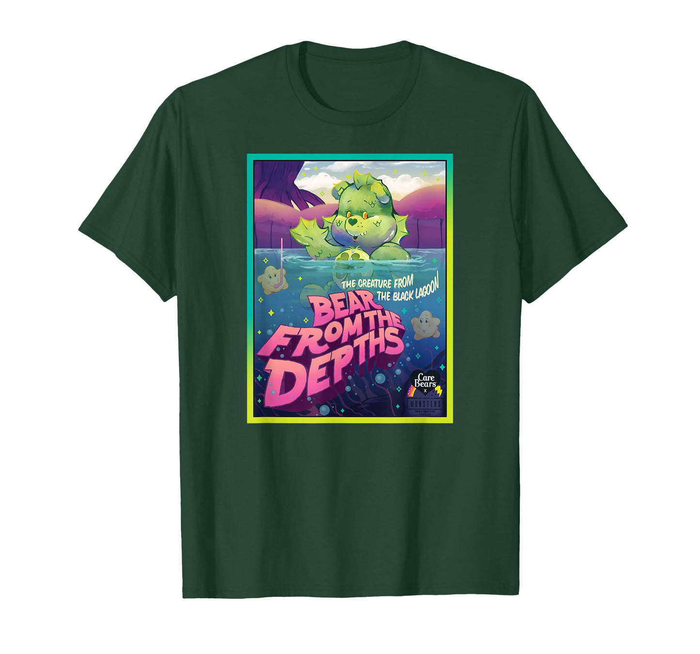 Care Bears x Universal Monsters Good Luck Bear Creature T-Shirt