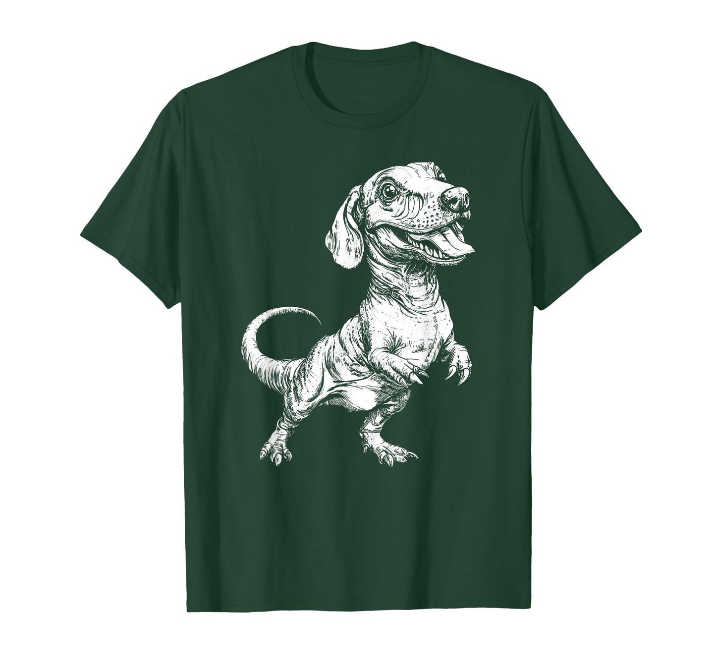 Dachshund Dog Dinosaur Tyrannosaurus Dachshund Saurus Dino T-Shirt