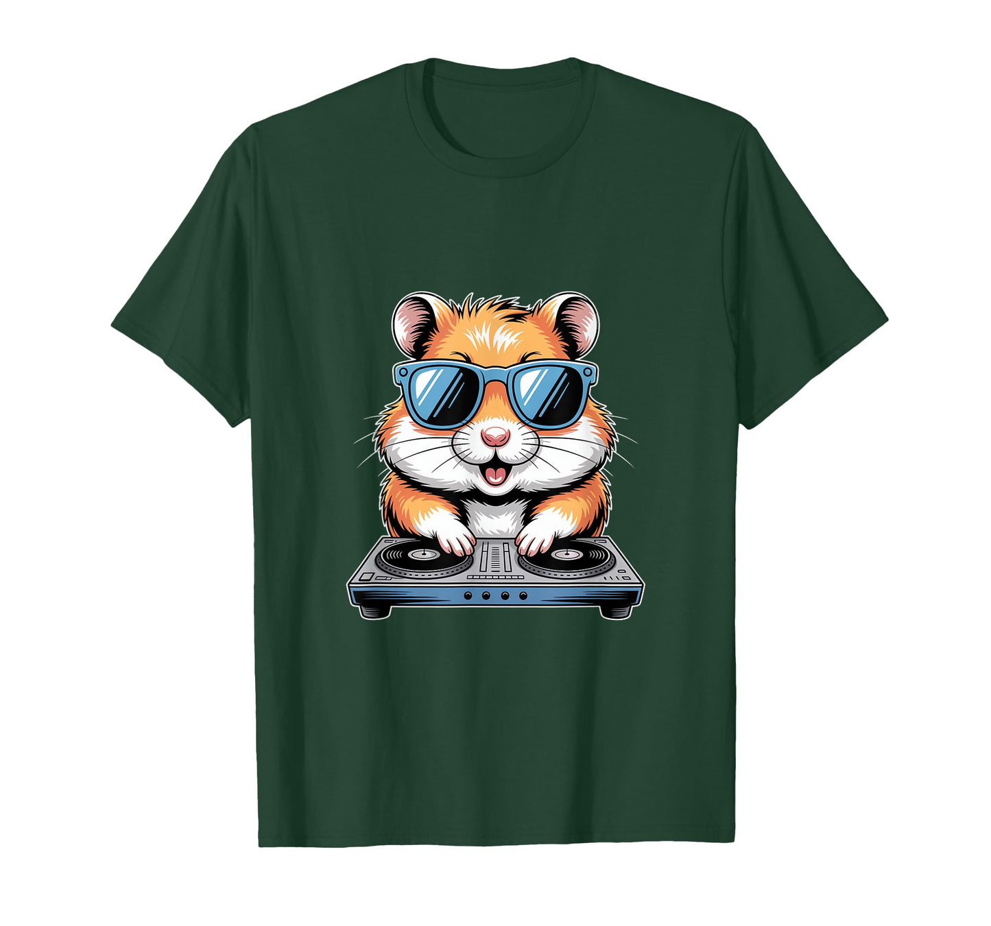 Dj Hamster Funny Vibes with Cool Shades T-Shirt