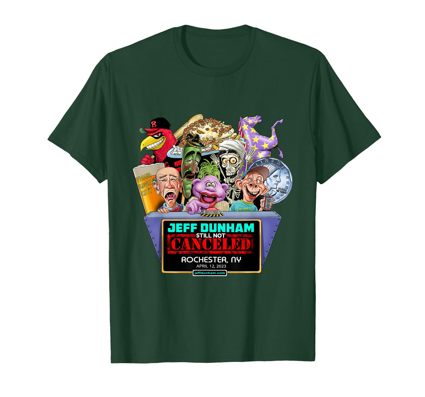 Jeff Dunham Rochester, NY (2023) T-Shirt