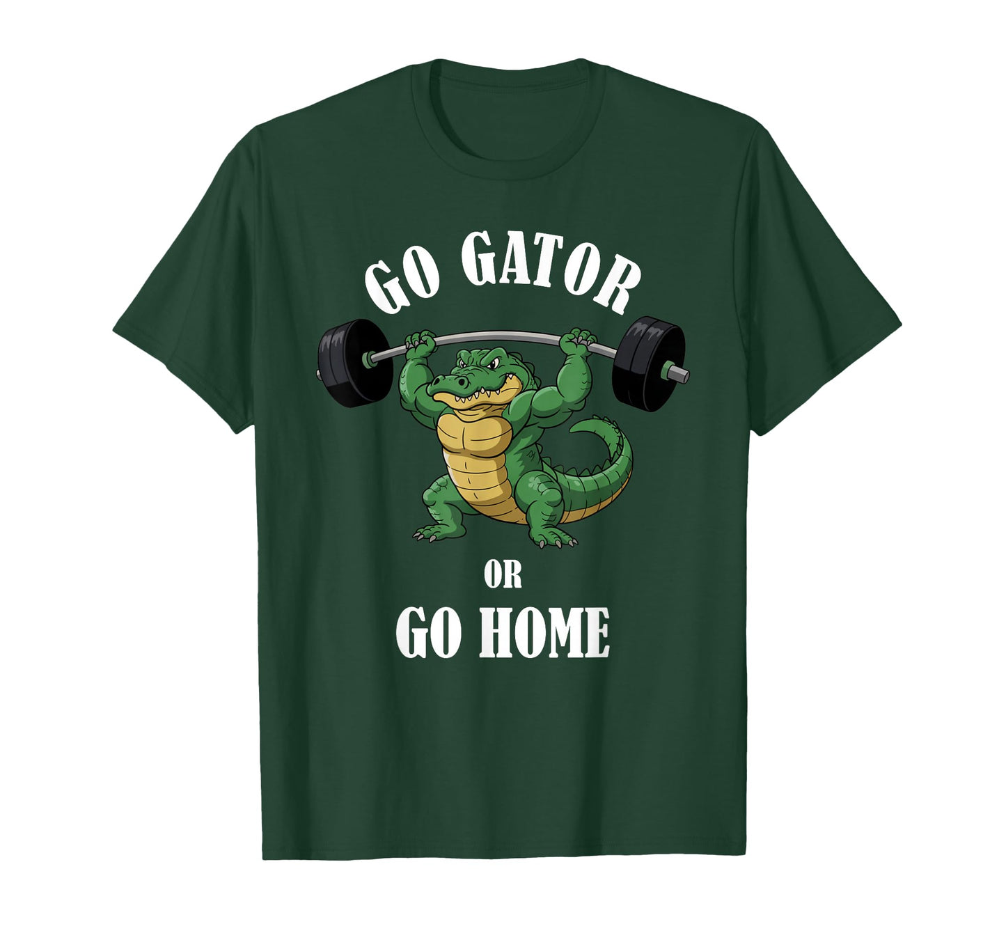 Alligator Weightlifting Shirt Alligator Pun Workout Gym T-Shirt