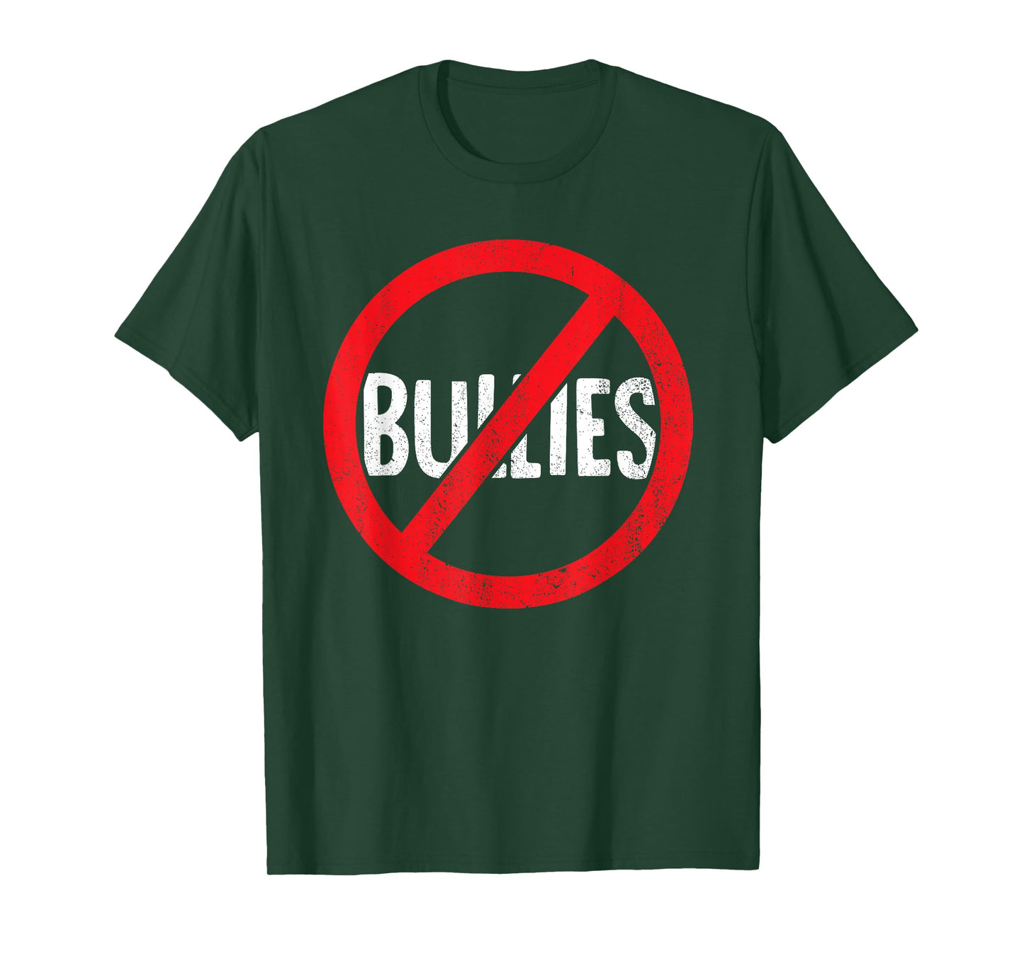 Anti Bullying Shirt No Bullies Tees School Principal Teacher T-Shirt