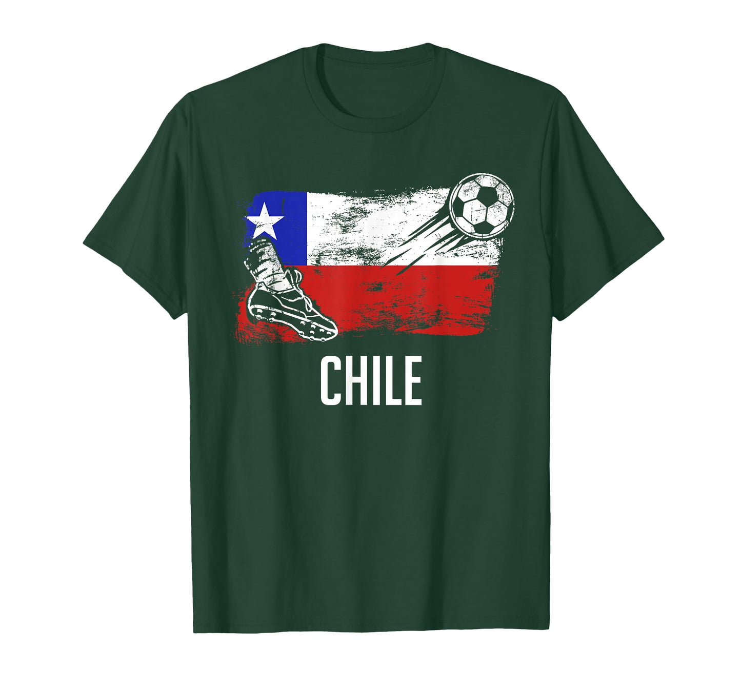 Chile Flag Jersey Chilean Soccer Team Chilean T-Shirt