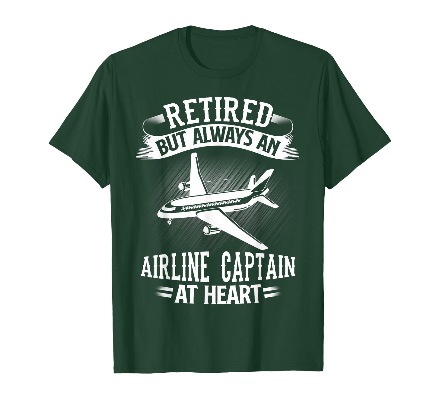 Retired Airline Captain Shirt Pilot Retirement Gift T-Shirt