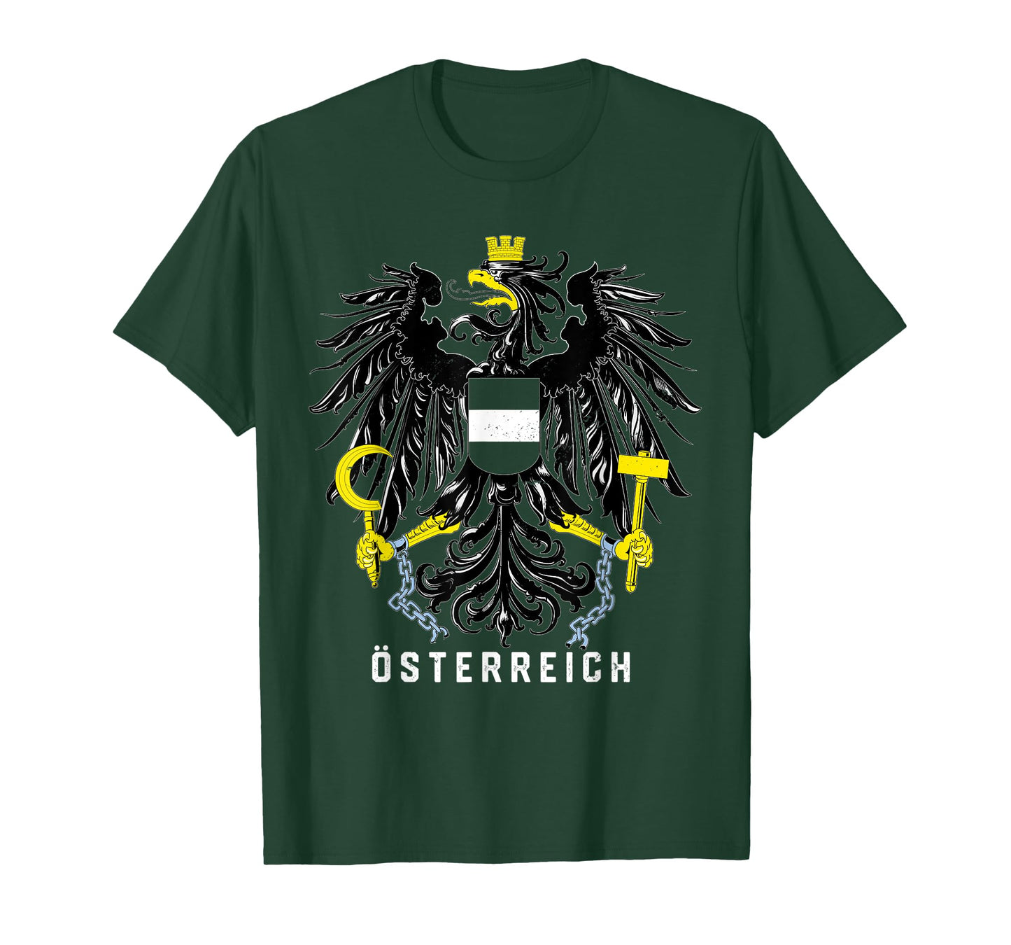 Austria Flag Eagle Österreich Vintage T-Shirt