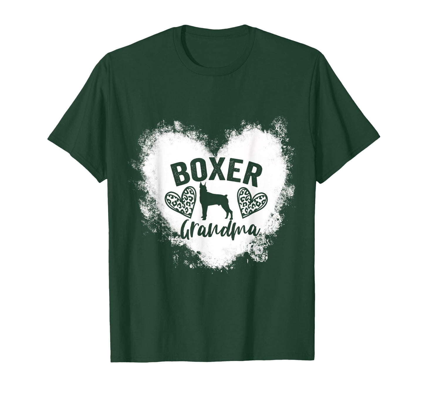 Boxer Grandma Boxer Nana Boxer Dog Lover T-Shirt
