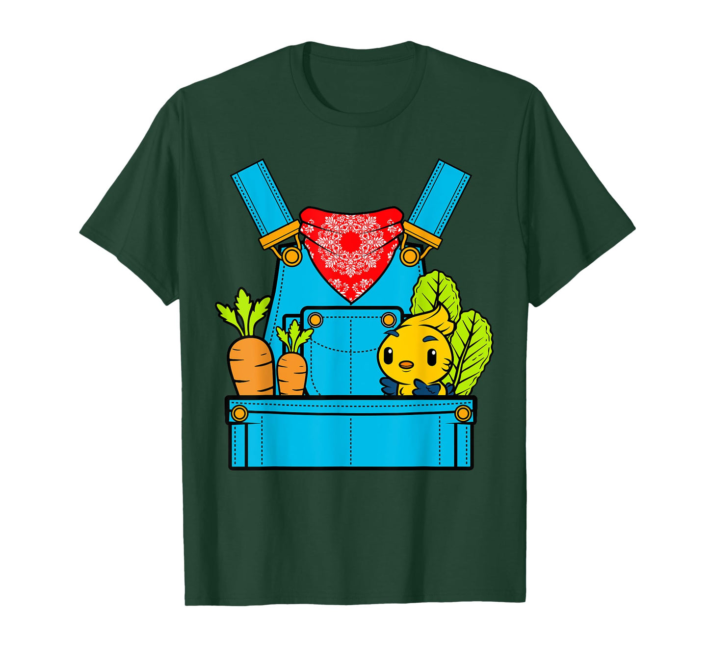 Halloween Farmer Costume Farm Farming Life Lazy Career Day T-Shirt