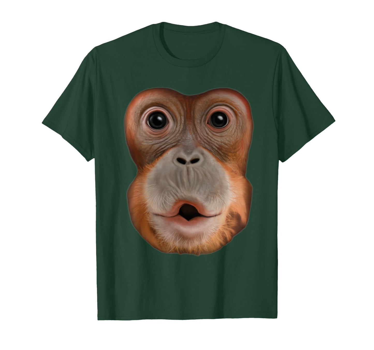 Monkey Stomach Funny Meme Ape Gorilla T-Shirt