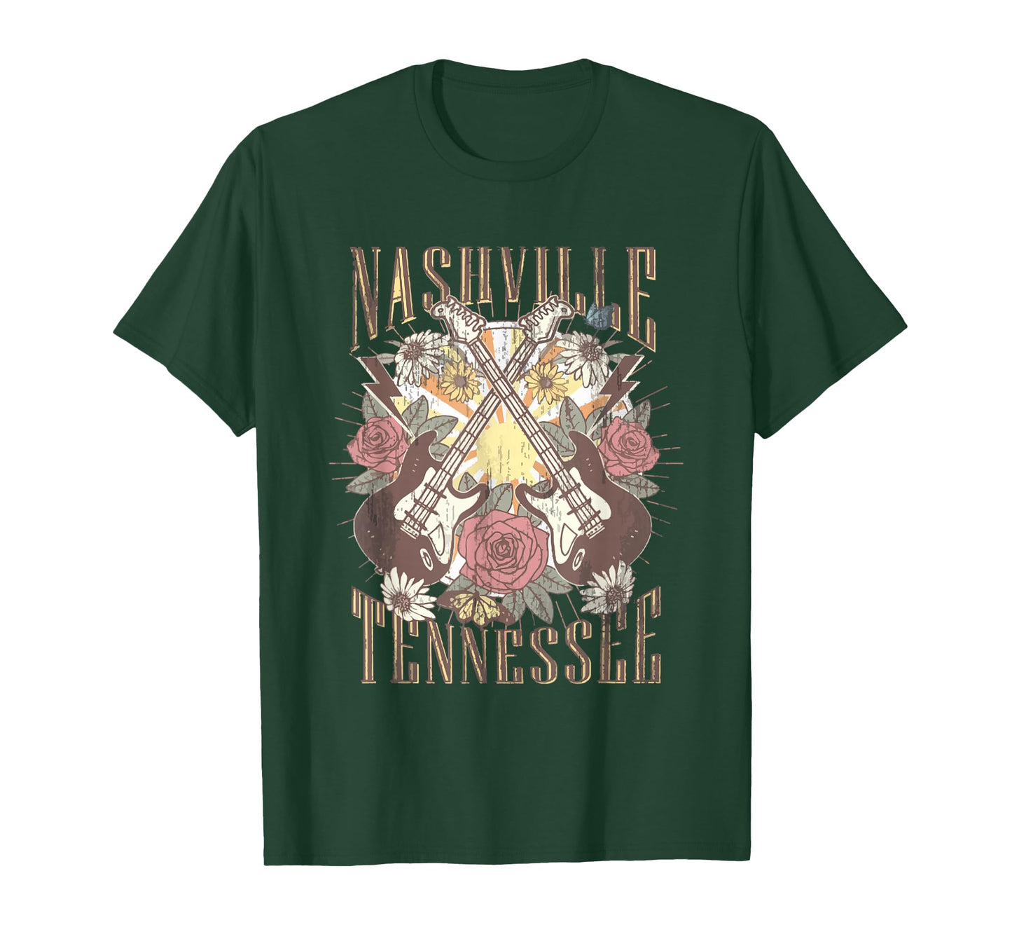 Nashville Country Music City Girls Trip Retro Nash Bash Bach T-Shirt