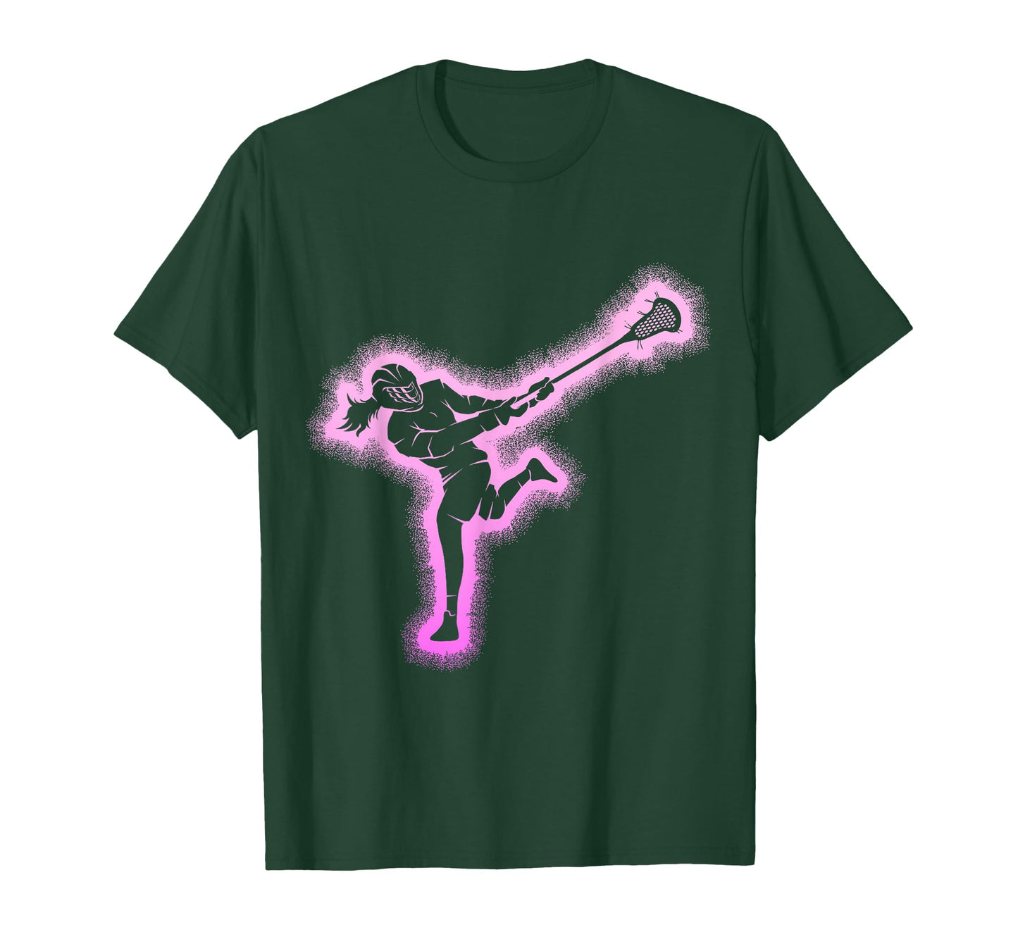 Lacrosse Girl Women Kids Youth T-Shirt