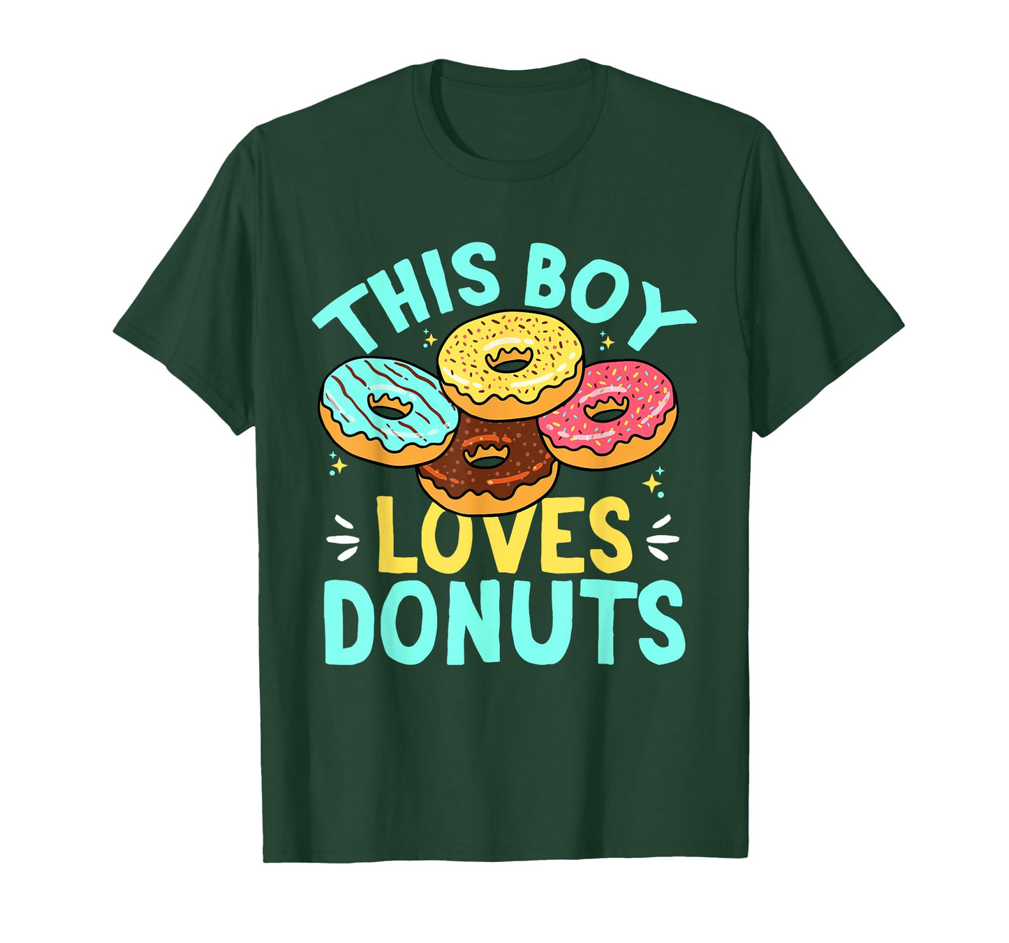 Donut Sweet Food - This Boy Loves Donuts T-Shirt