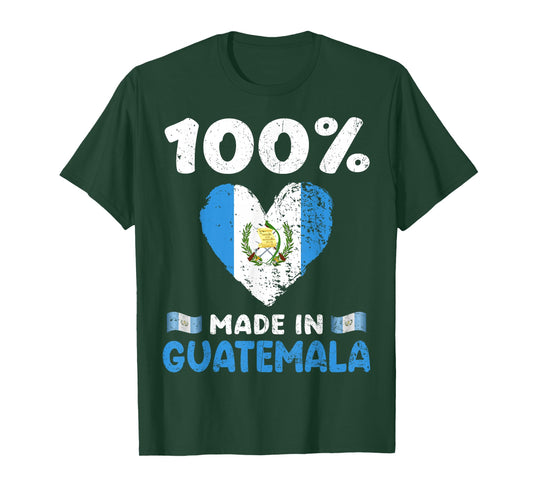 100 Percent Made In Guatemala Guatemalan Boys Girls Kids T-Shirt