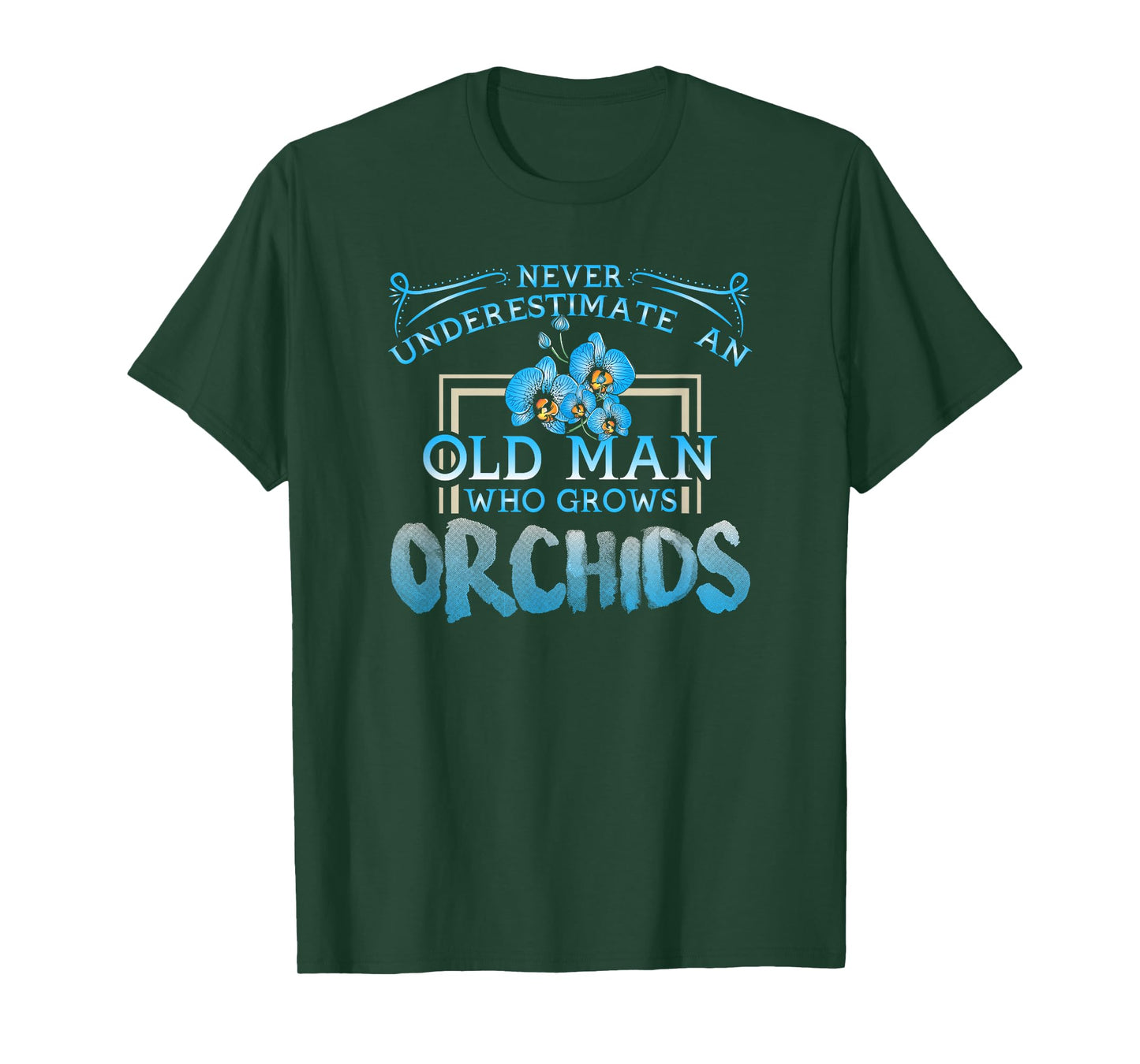 Funny Orchid Lover For Men Dad Uncle Gift For Fathers Day T-Shirt