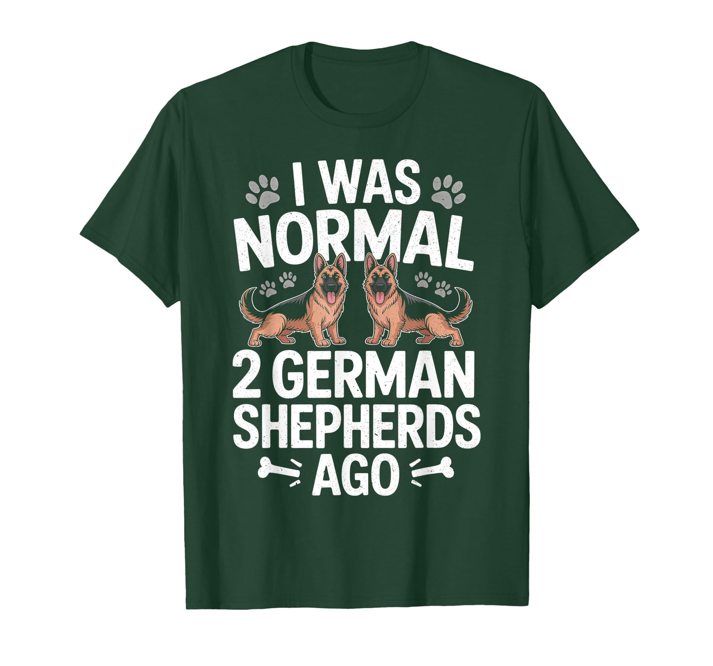 Best German Shepherd Art Men Women Dog Shepherds Lover T-Shirt
